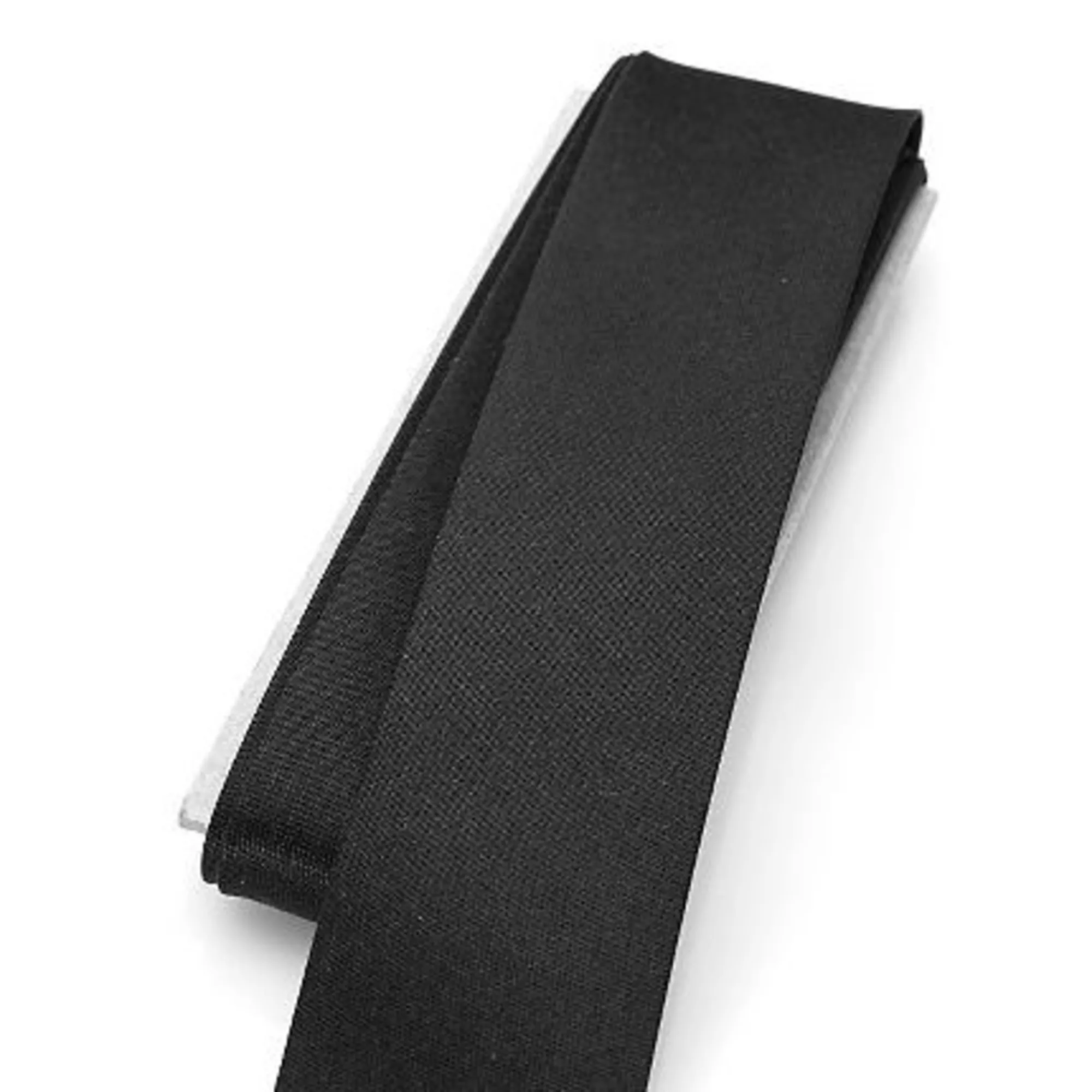 Gütermann Schrägband Satin, schwarz