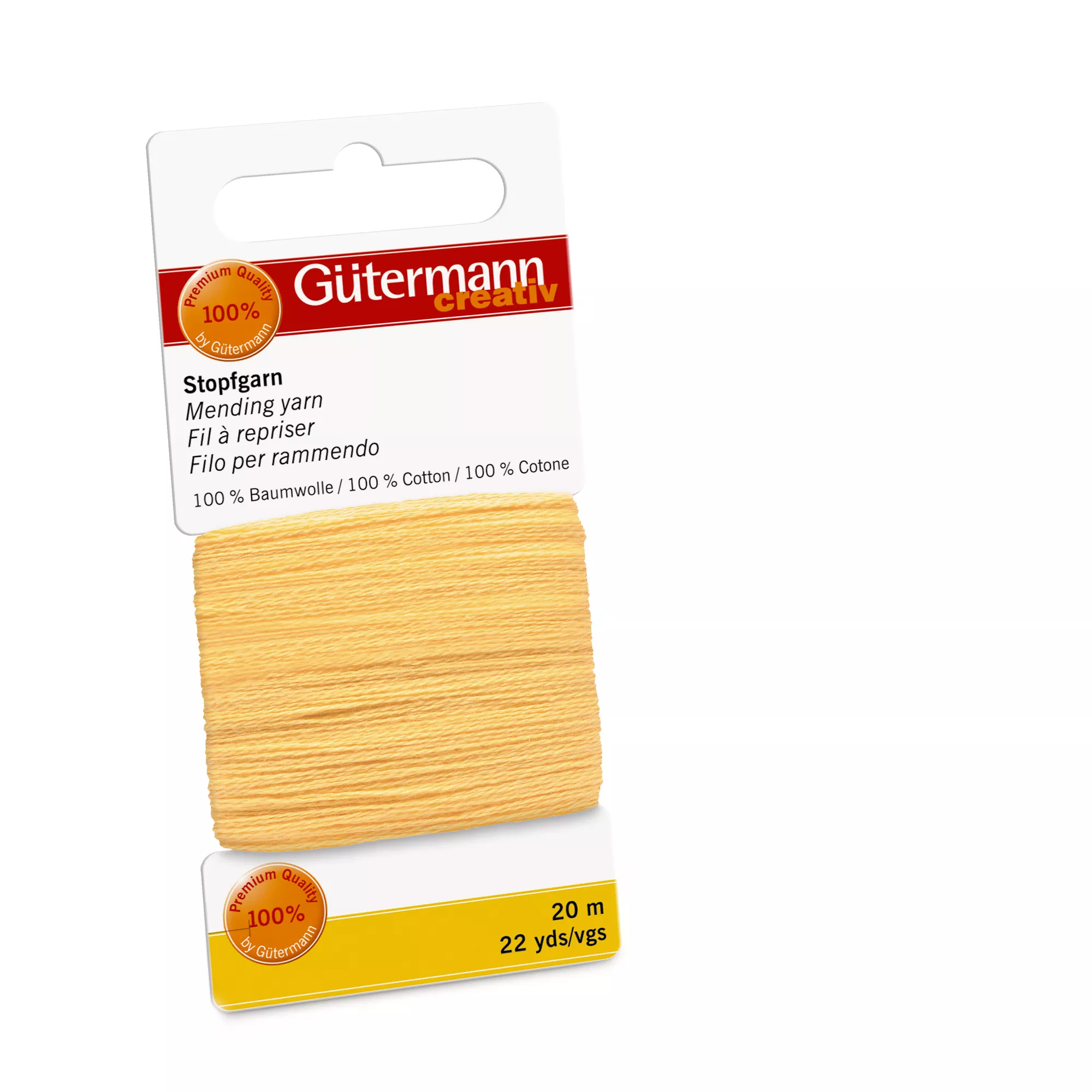 Gütermann Stopfgarn, beige