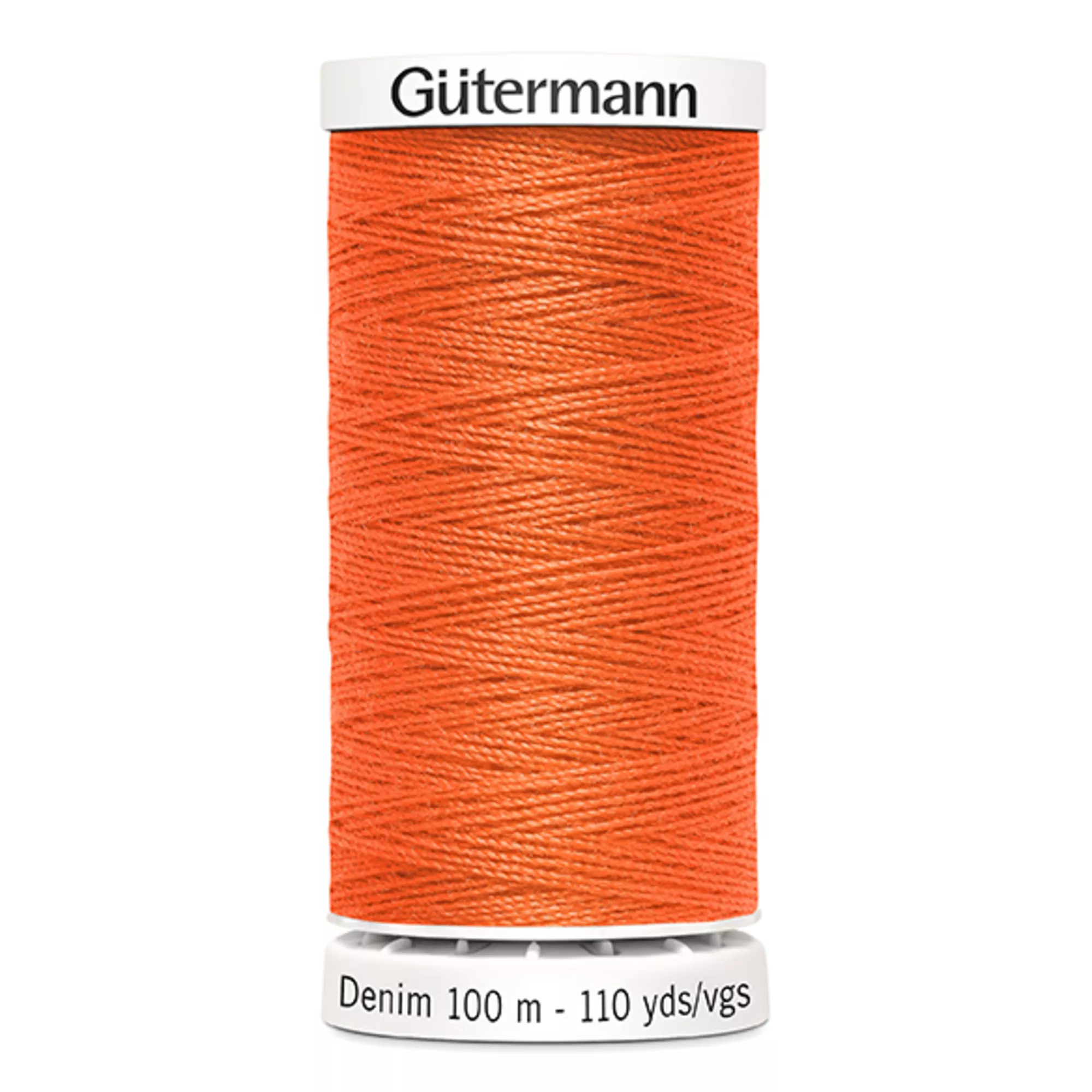Gütermann Nähfaden Denim Jeans, leuchtorange