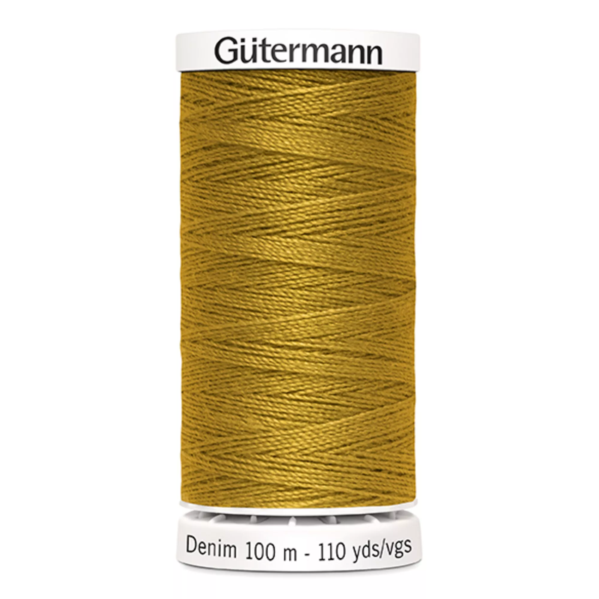Gütermann Nähfaden Denim Jeans, goldbraun
