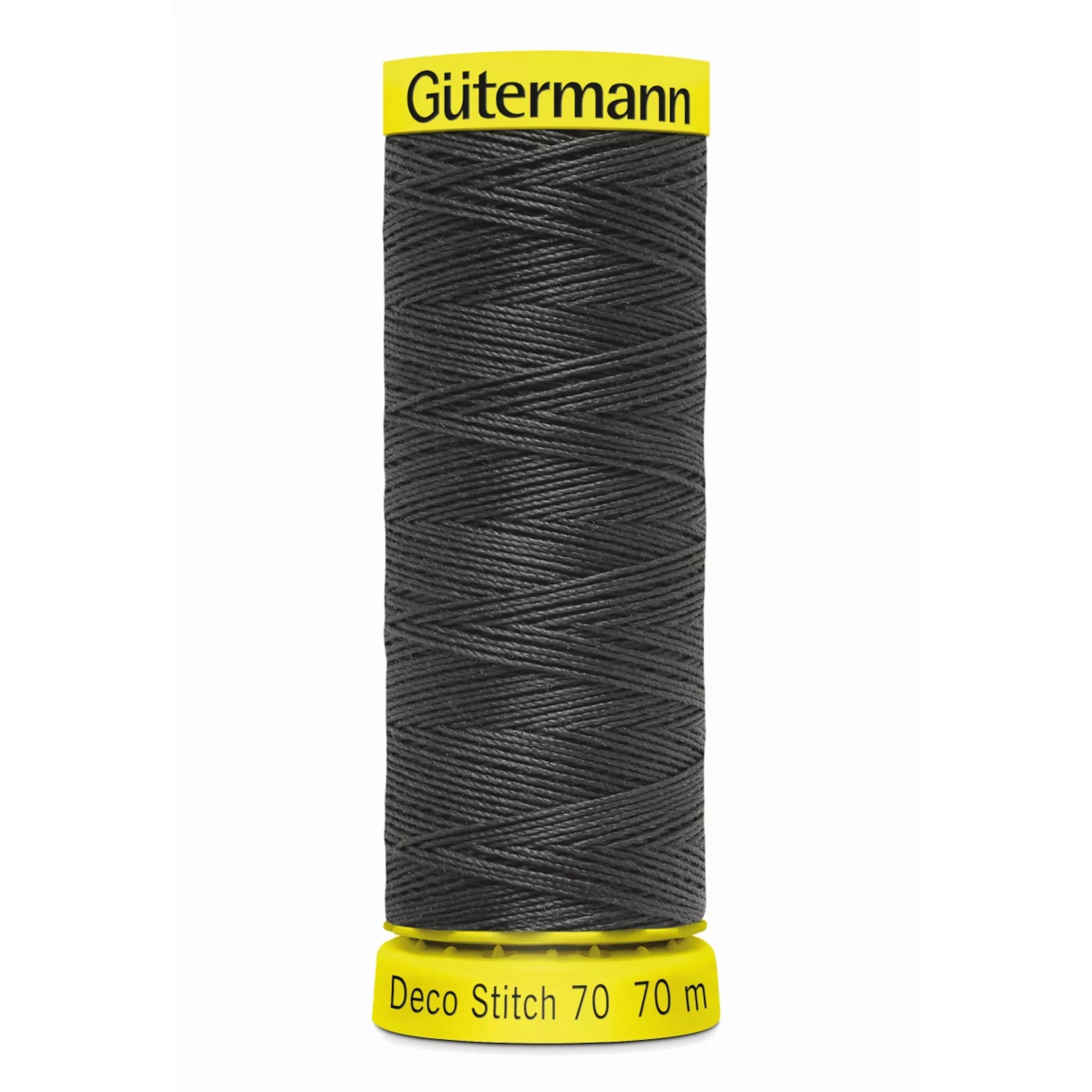 Gütermann Nähfaden Deco Stitch 70, dunkelgrau