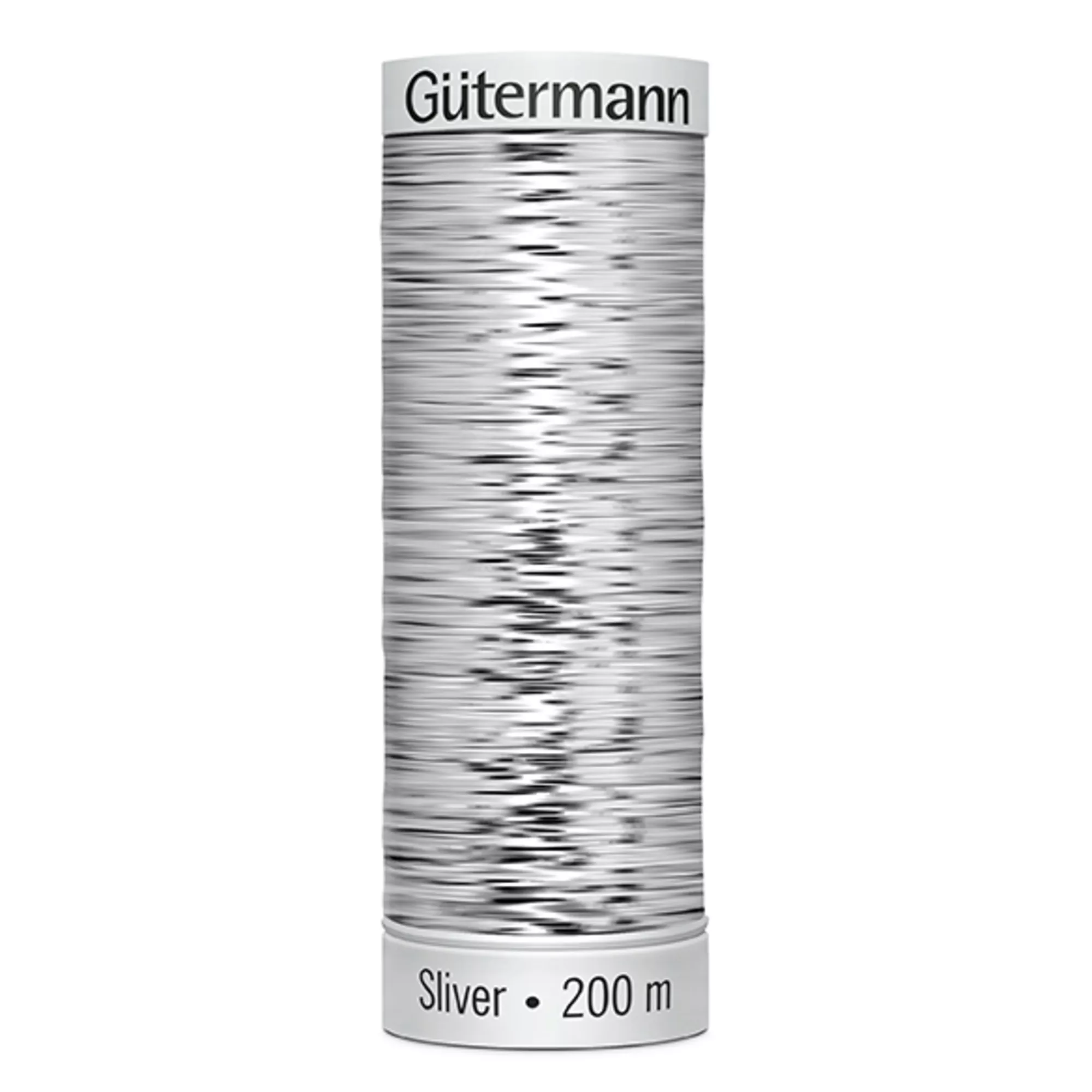 Gütermann Nähfaden Metallic, silber
