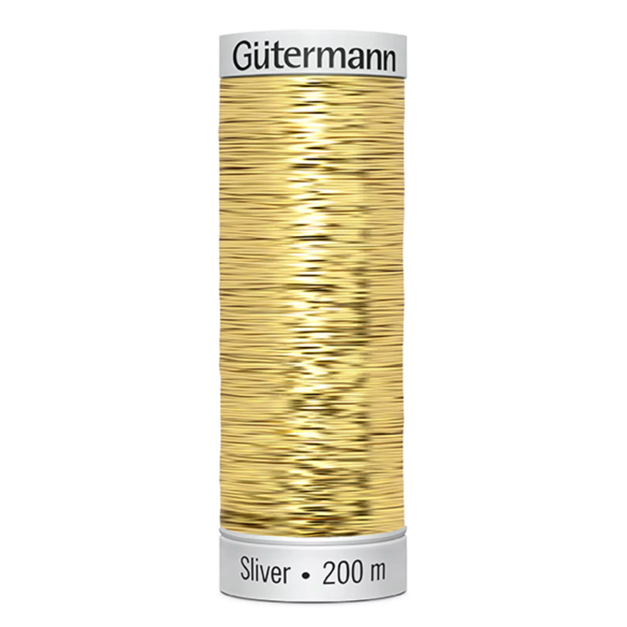 Gütermann Nähfaden Metallic, gold