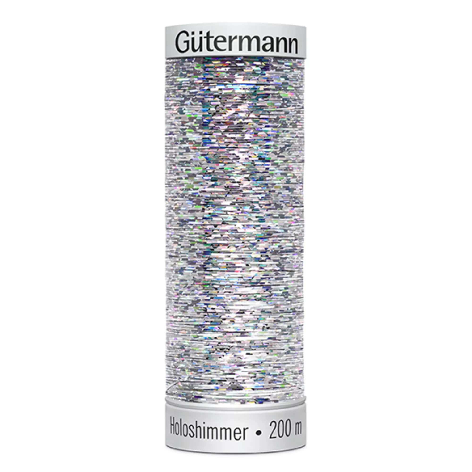 Gütermann Nähfaden Holoshimmer, silber
