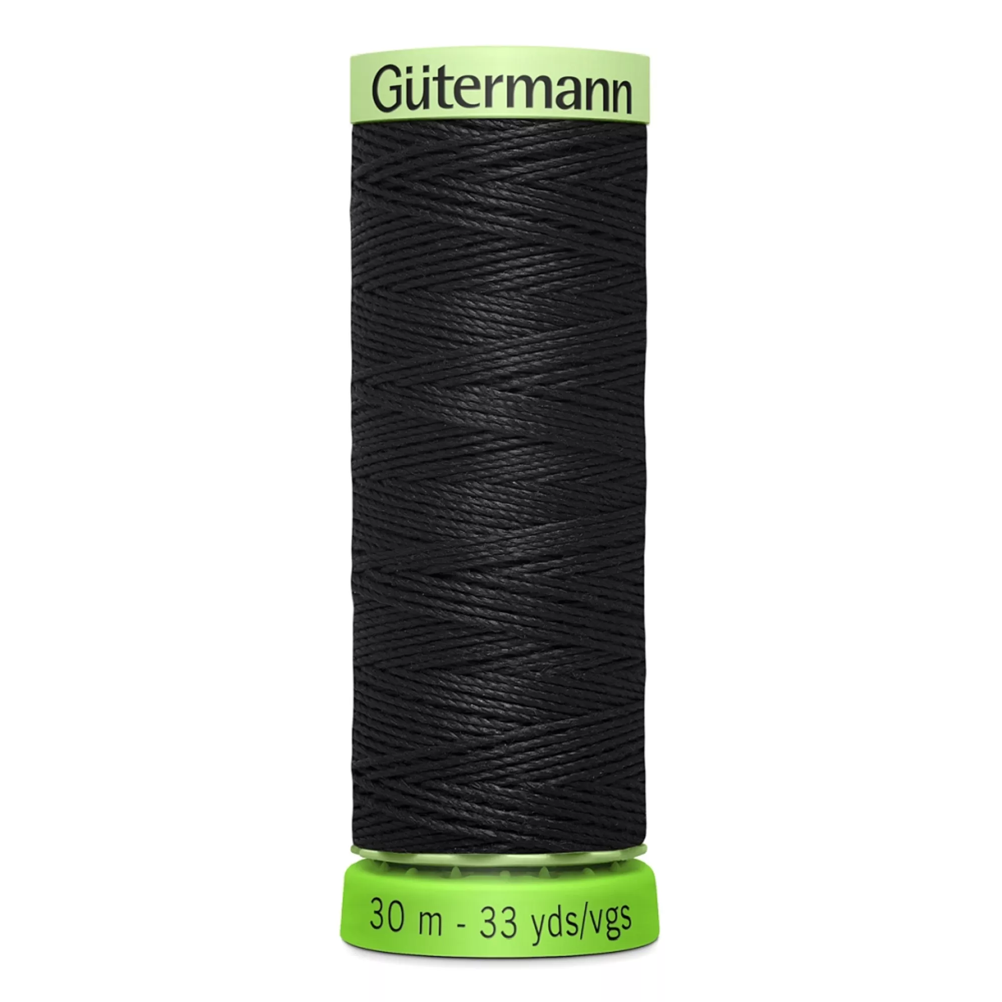 Gütermann Zierstichfaden rPET, schwarz