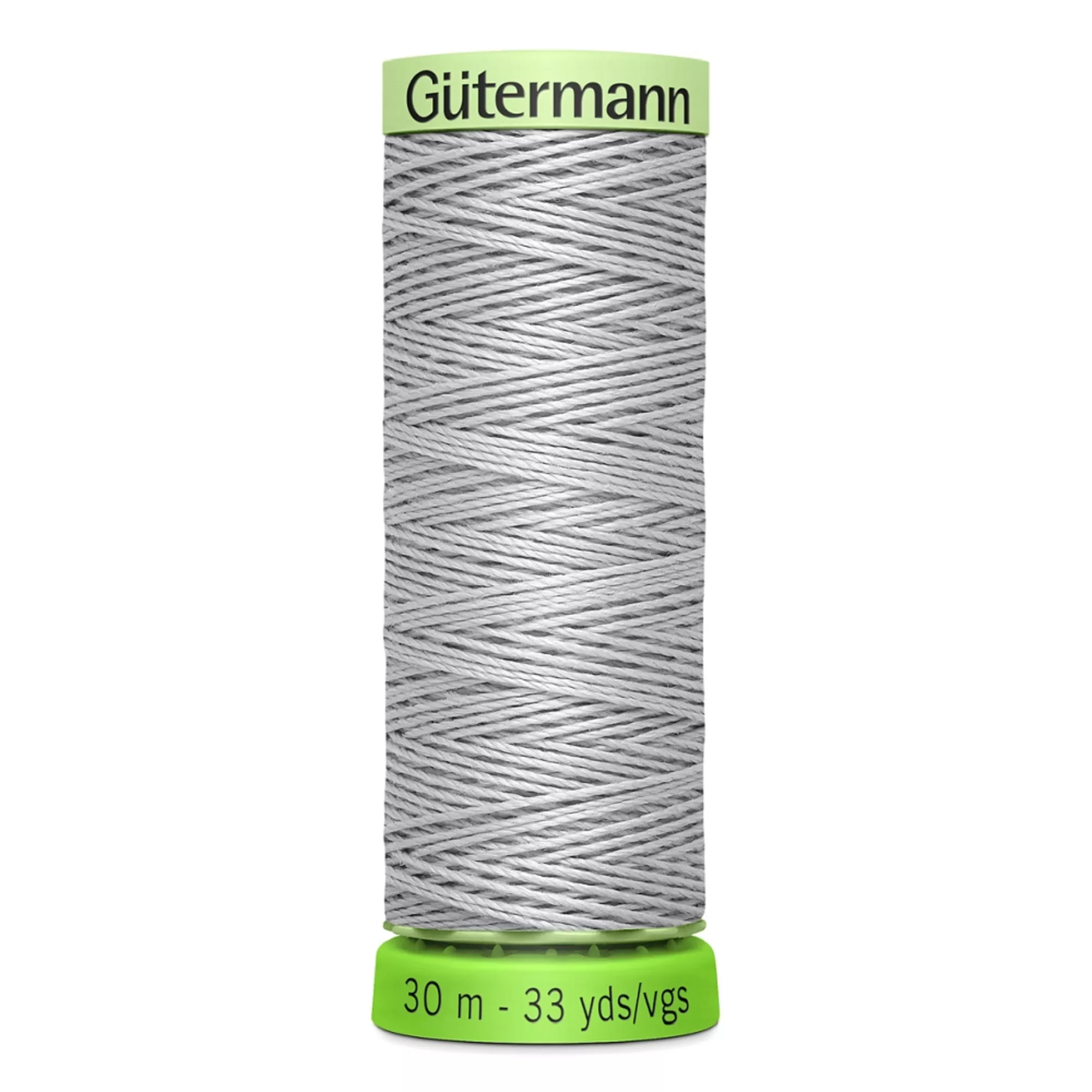 Gütermann Zierstichfaden rPET, silbergrau