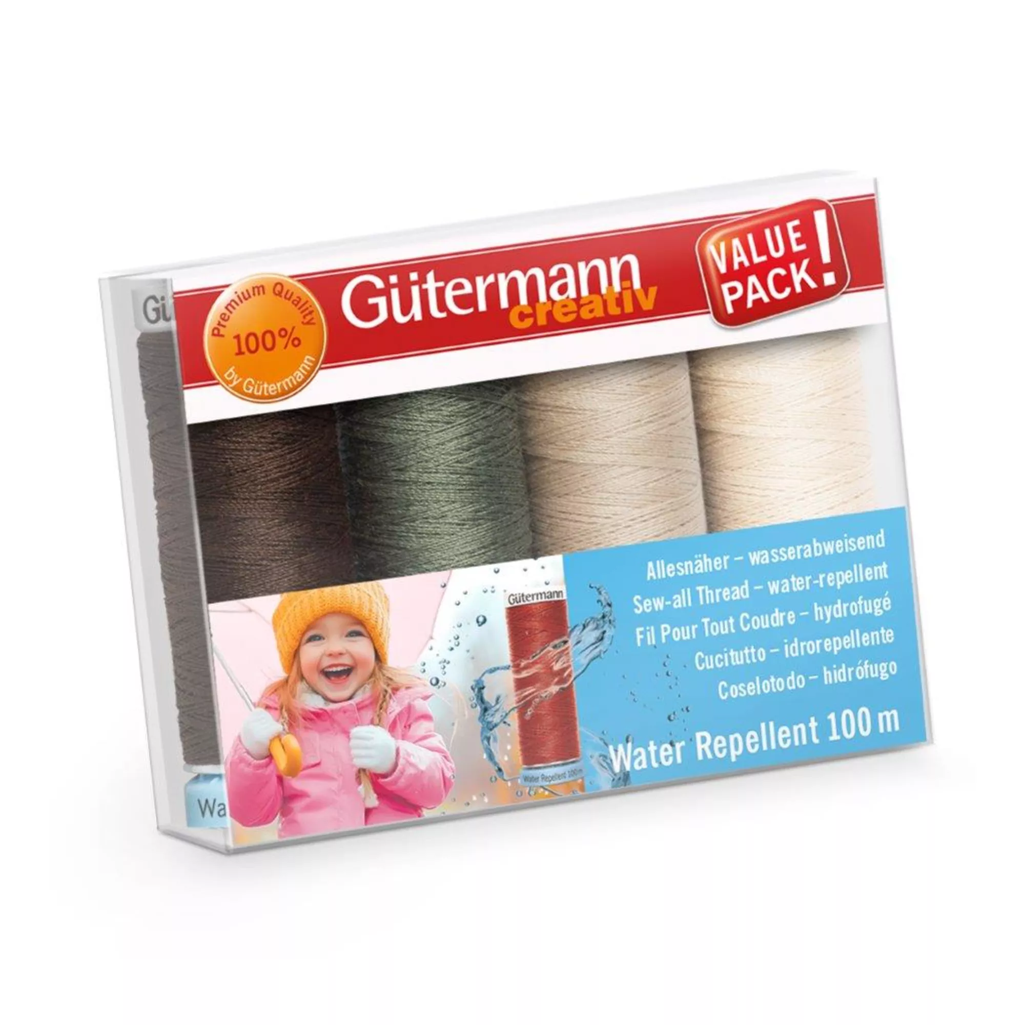 Gütermann Nähfaden Set Water Repellent
