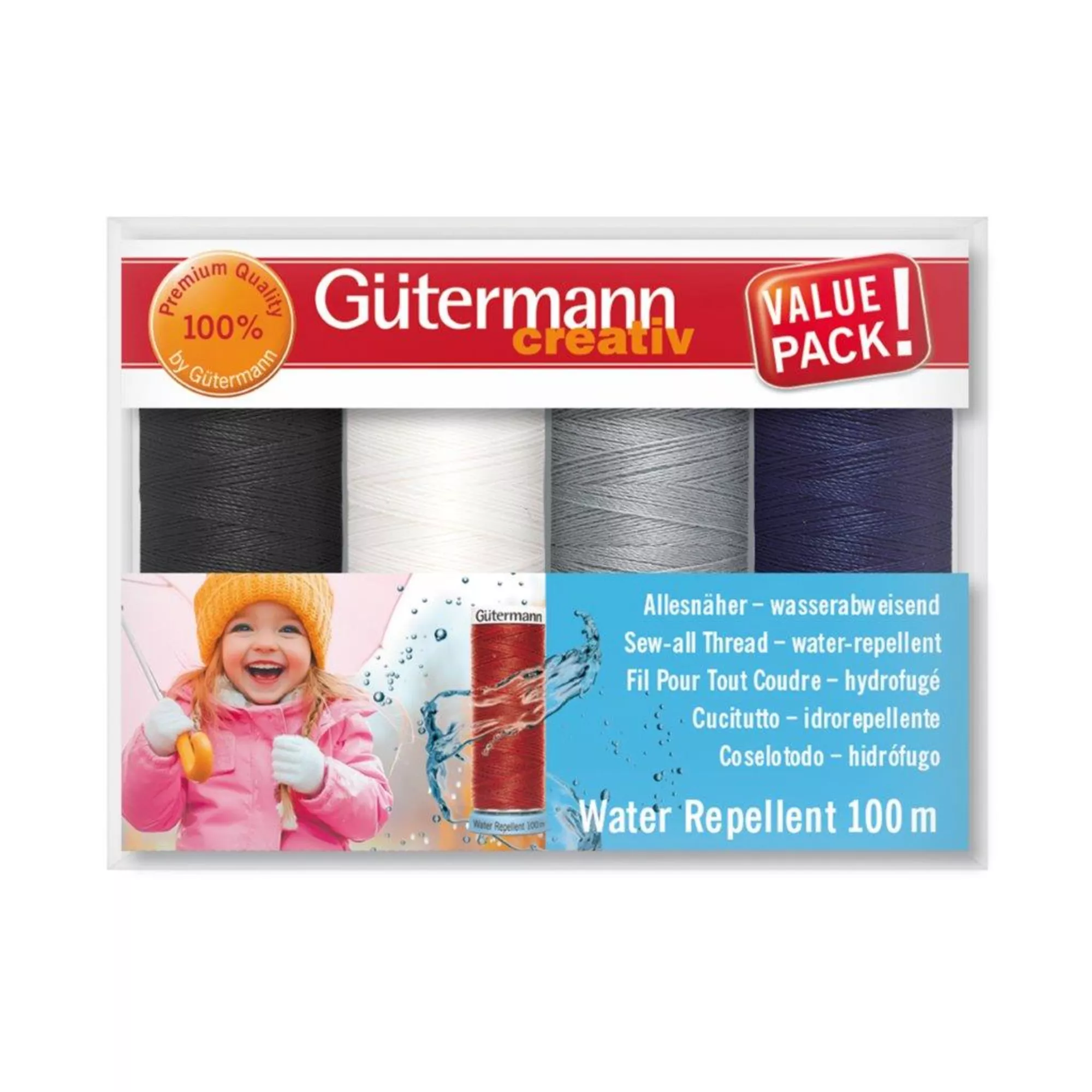 Gütermann Nähfaden Set Water Repellent
