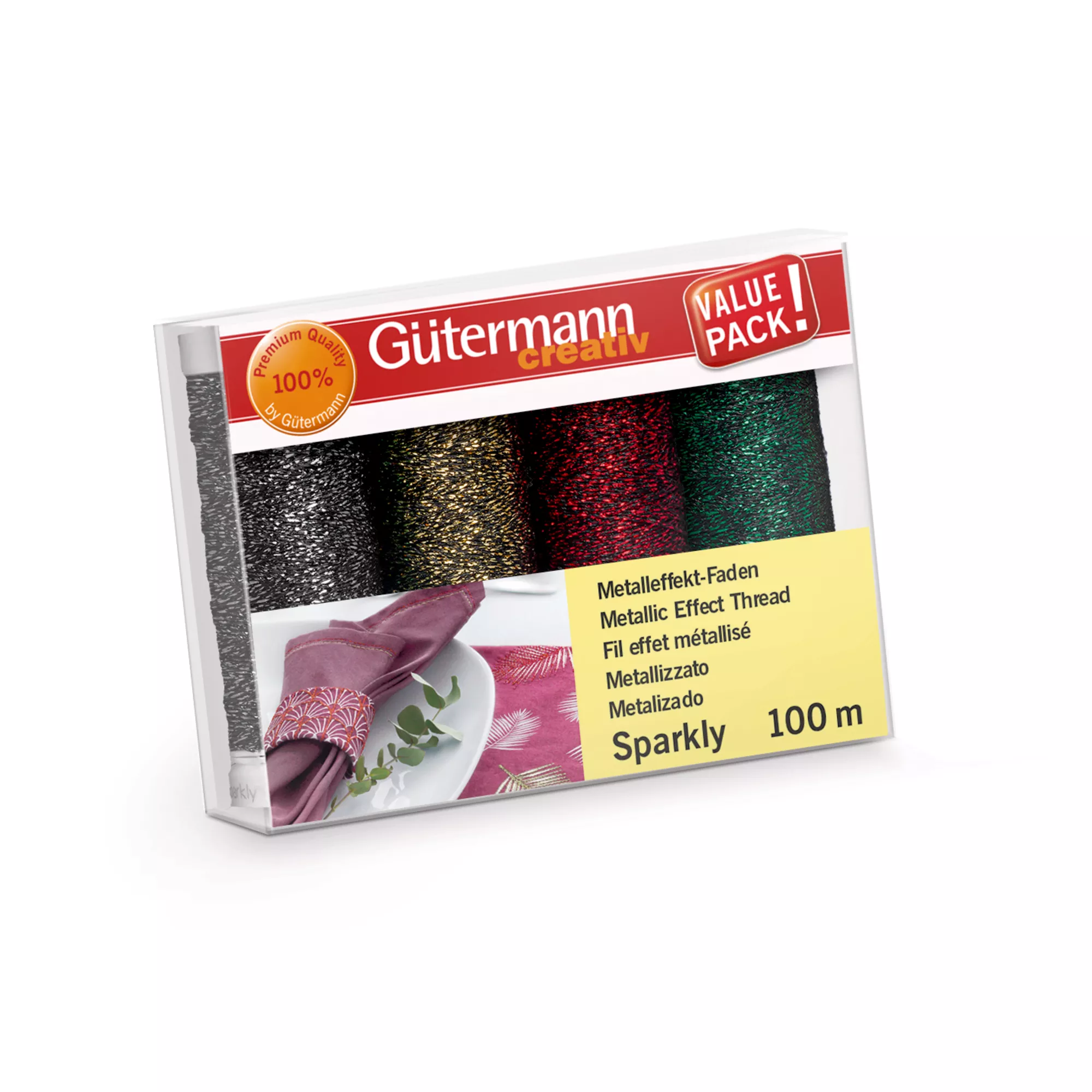 Gütermann Nähfaden-Set Sparkly