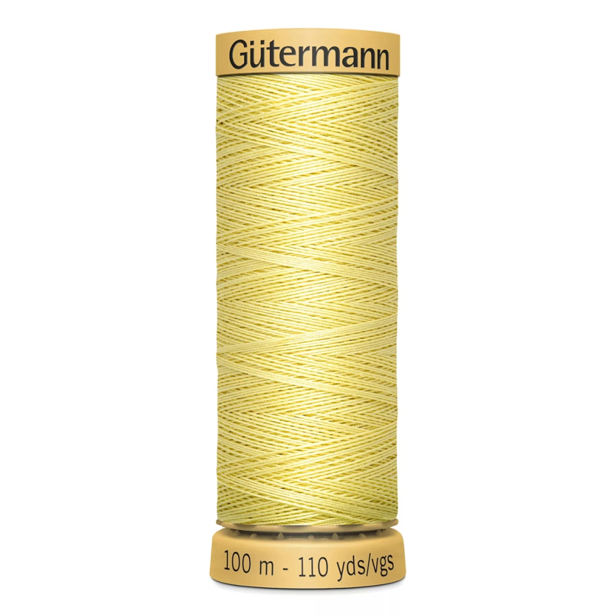 Gütermann Nähfaden Baumwolle, gelb