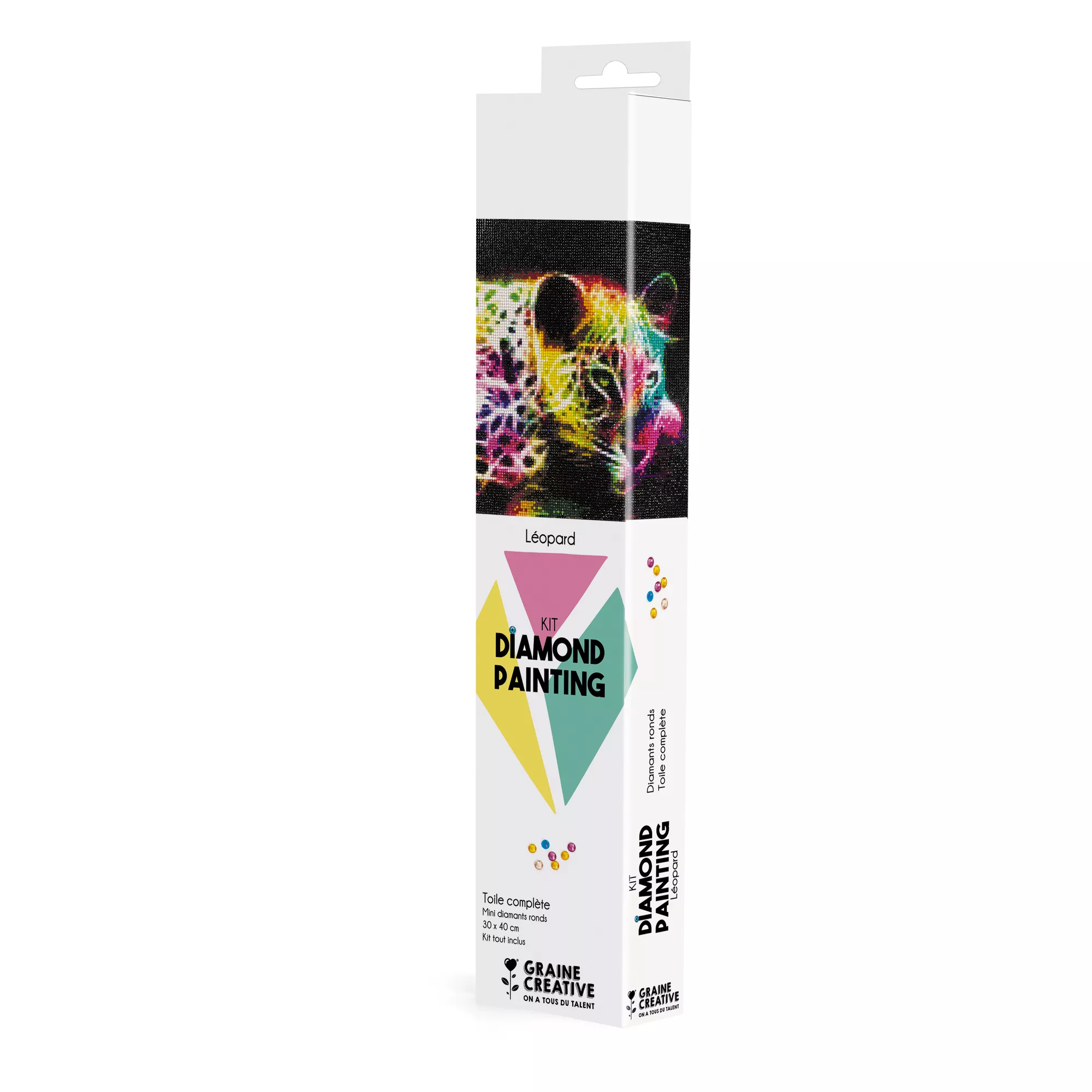 Graine Créative Diamond Painting Leopard