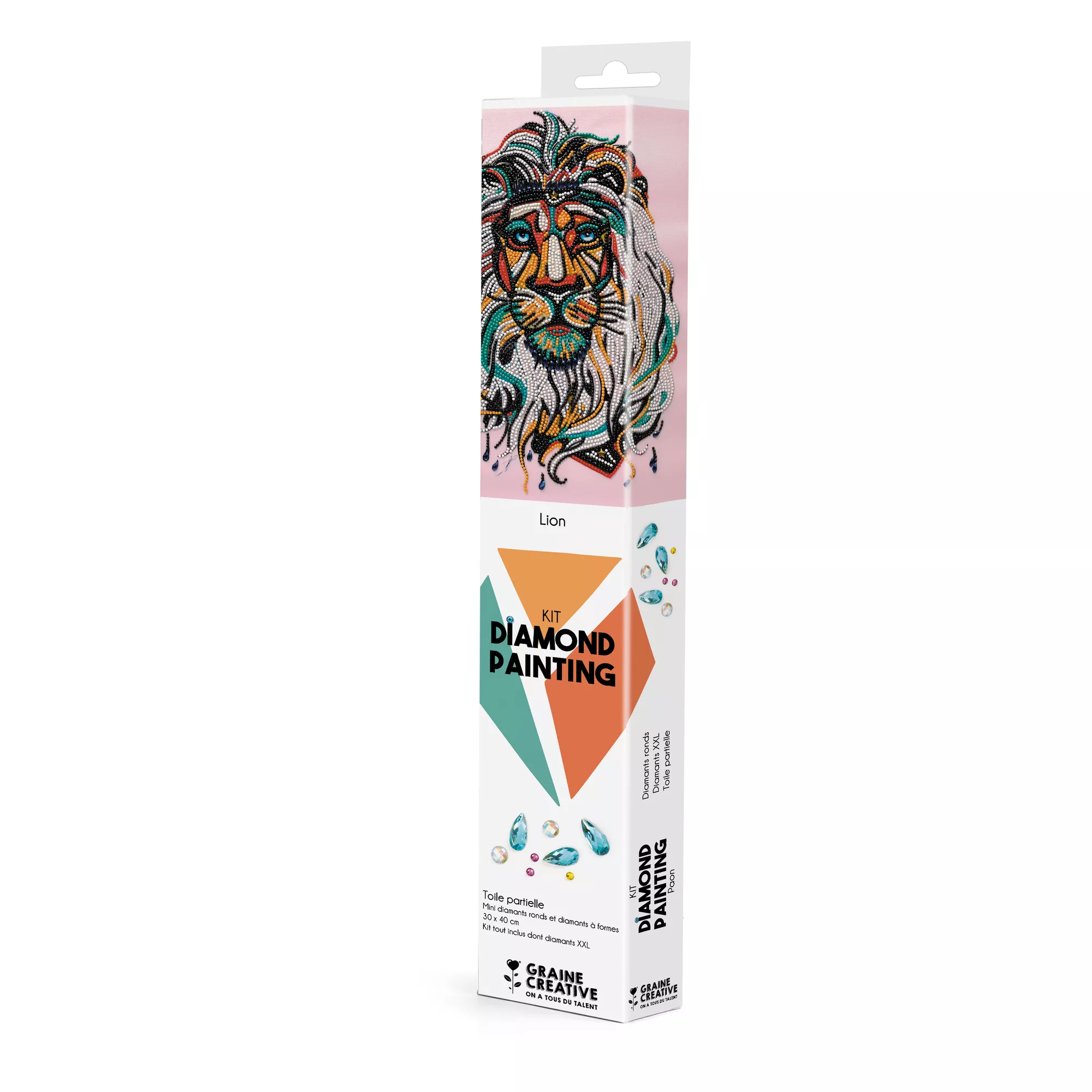 Graine Créative Diamond Painting Löwe