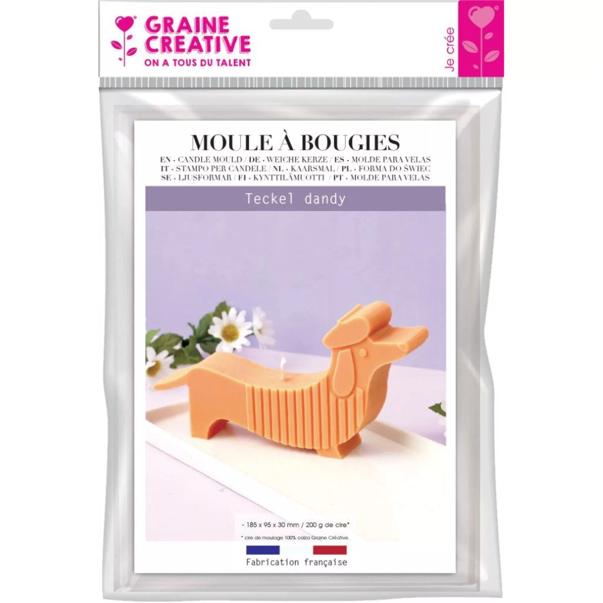 Graine Créative Thermoform-Form Dackel