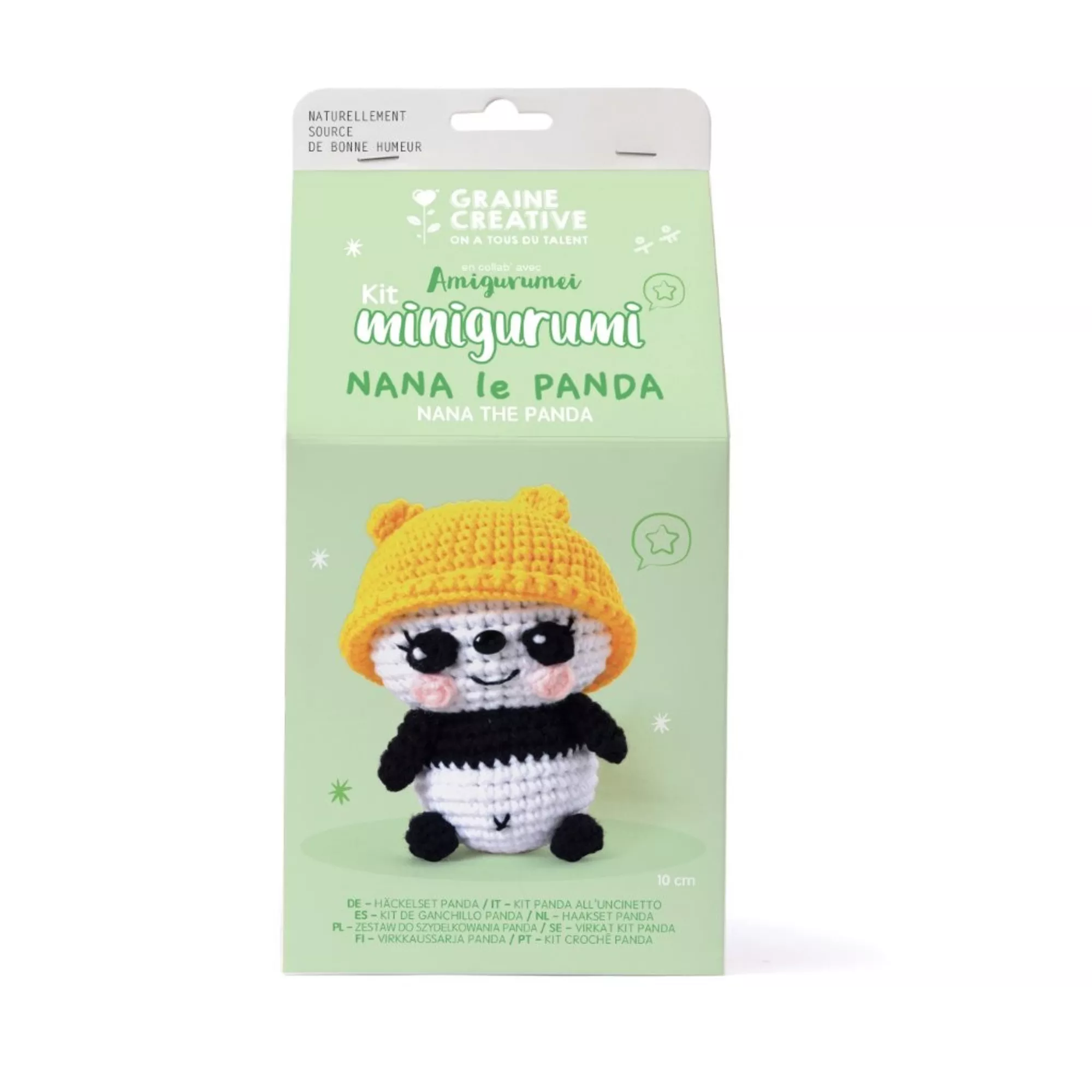 Graine Créative Minigurumi-Kit Panda