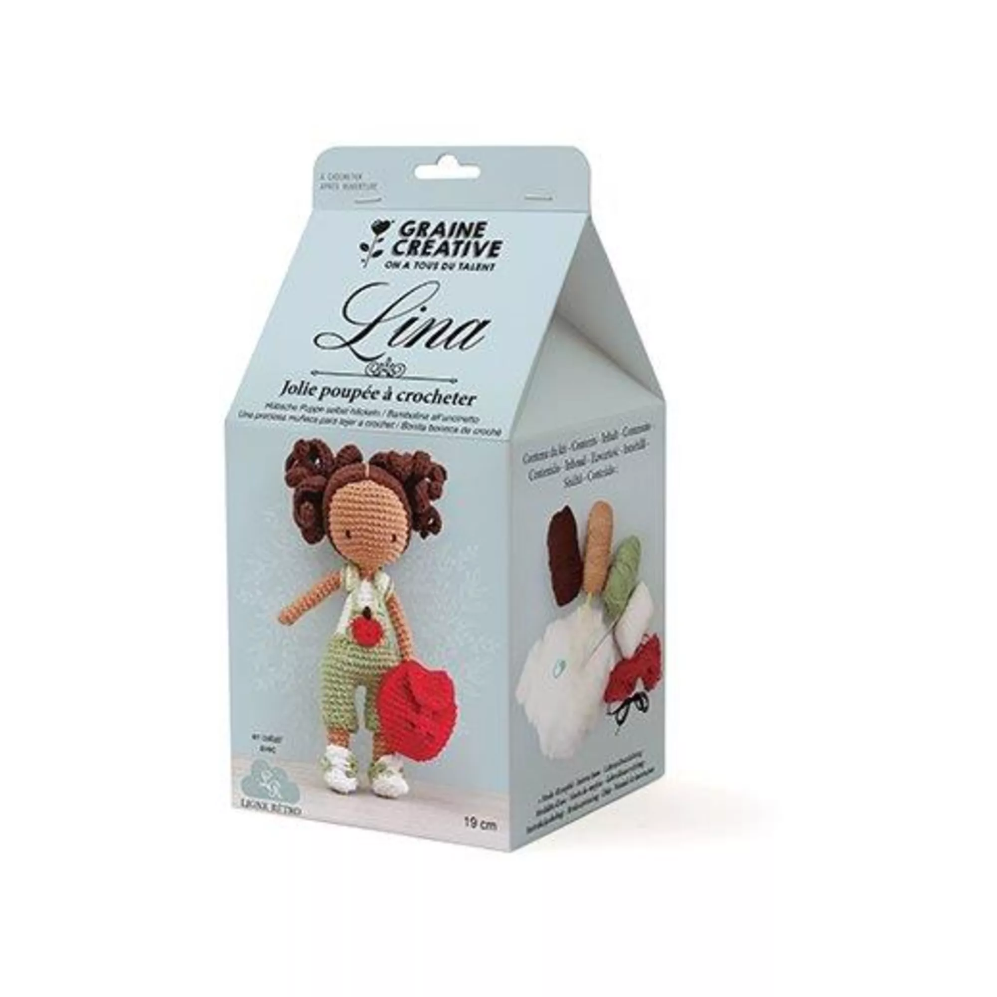 Graine Créative Häkel-Kit Puppe Lina