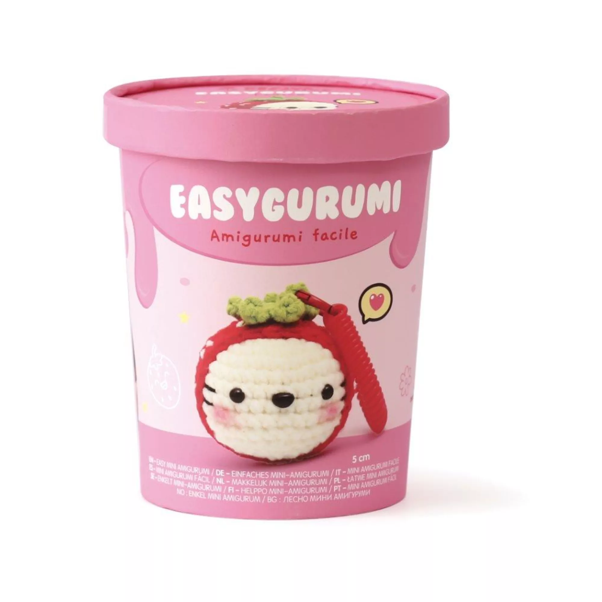 Graine Créative Easygurumi-Set Erdbeere