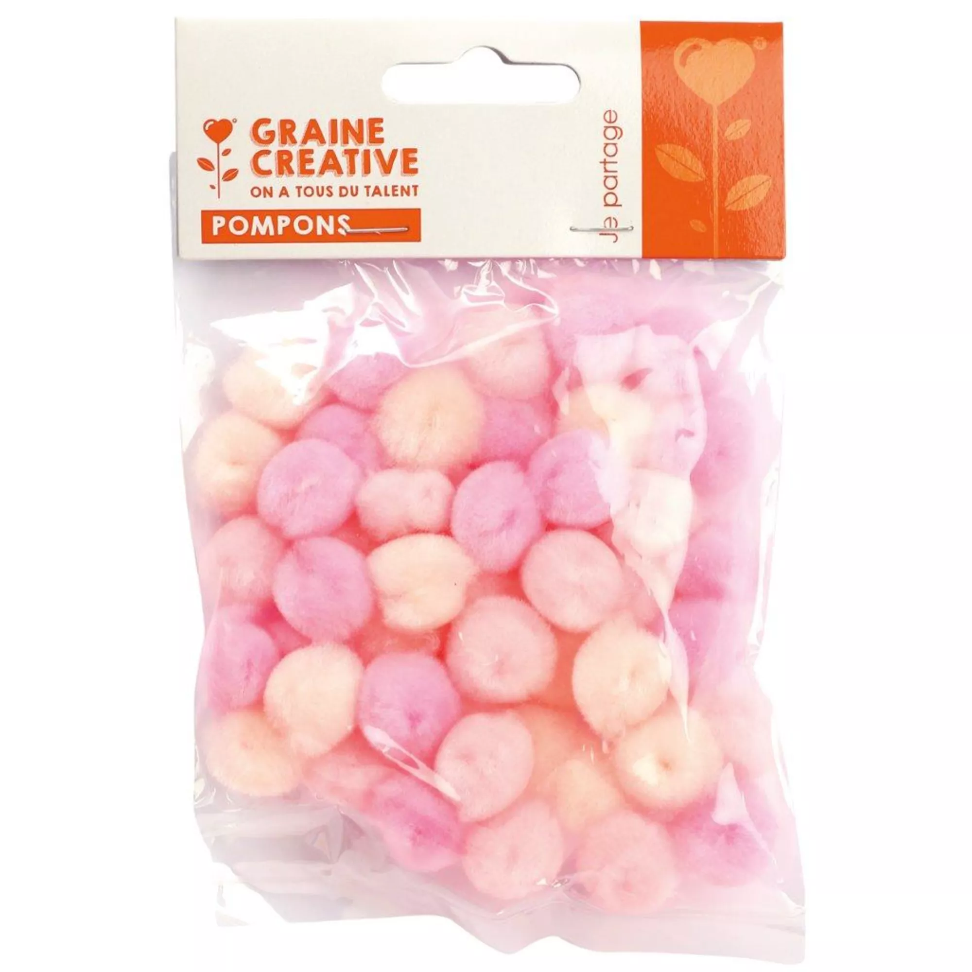 Graine Créative Pompons, Rosétöne