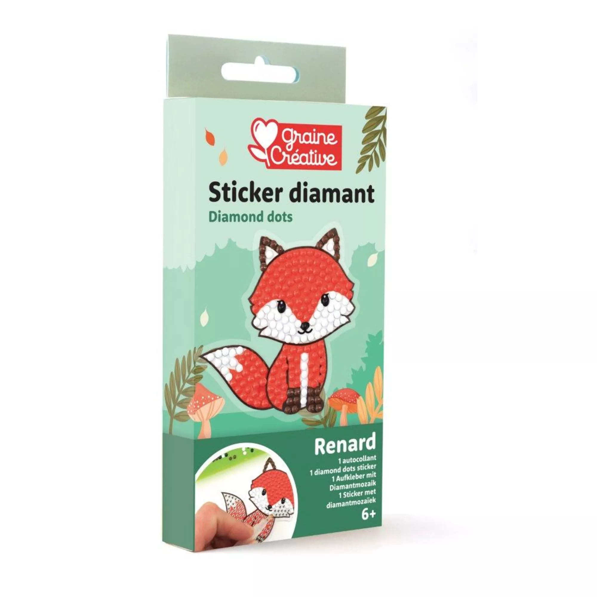 Graine Créative Diamond Dots Set Fuchs