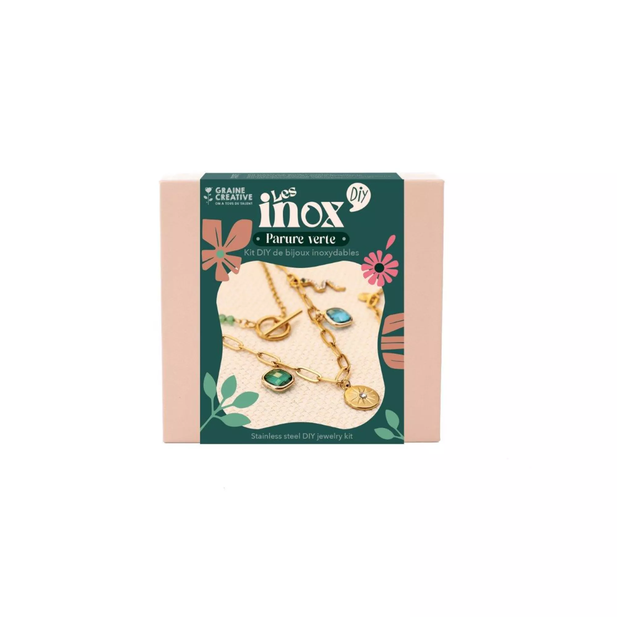 Graine Créative Schmuckset aus Edelstahl