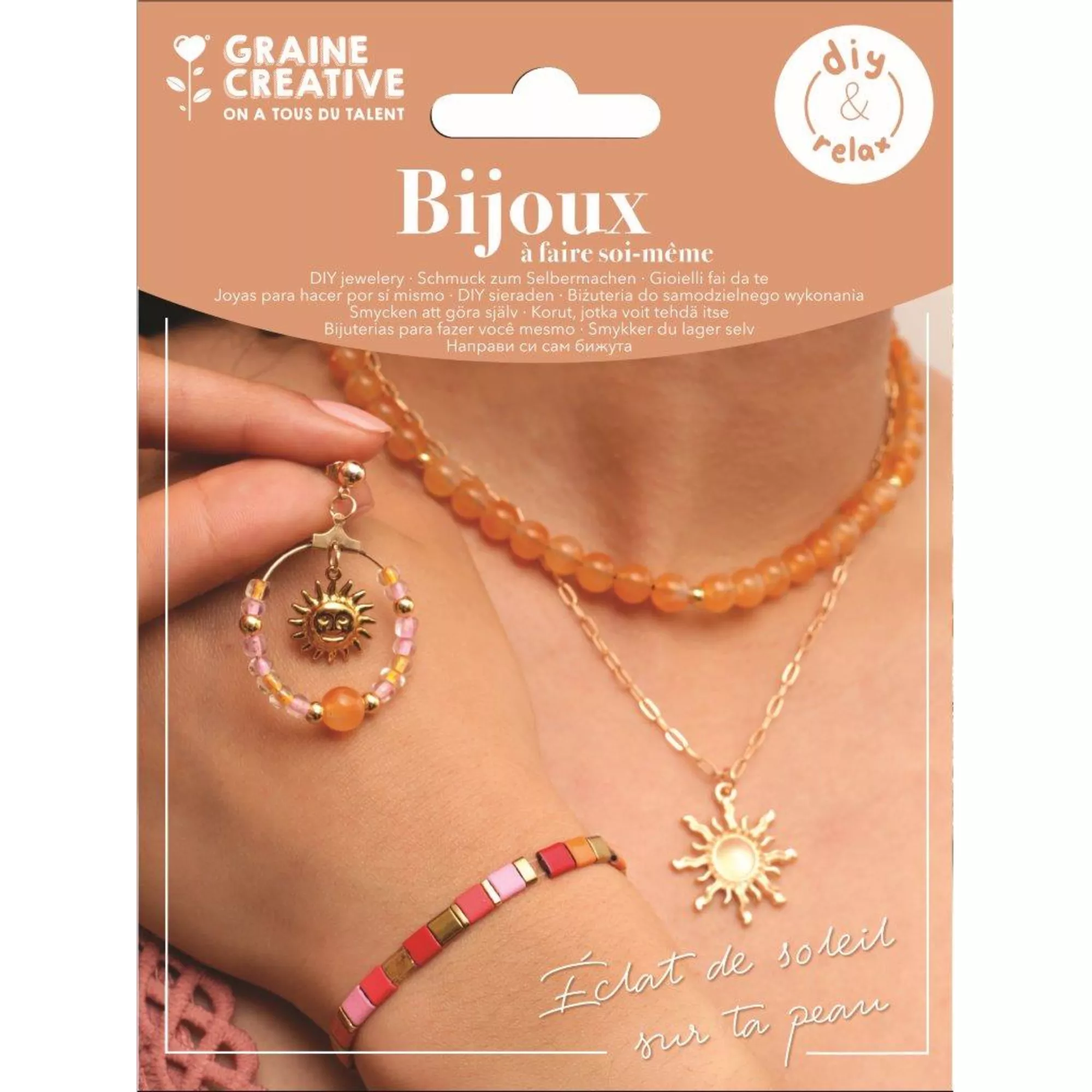 Graine Créative Schmuck-Set Sonne