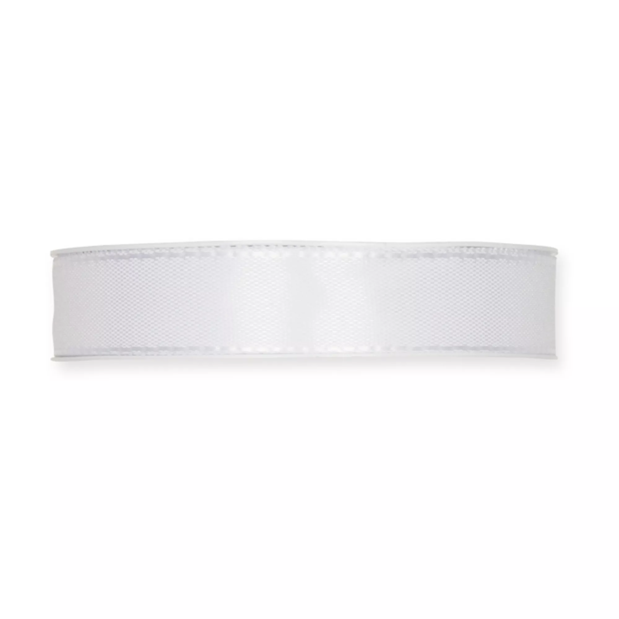 Halbach Taftband gewebt, weiss