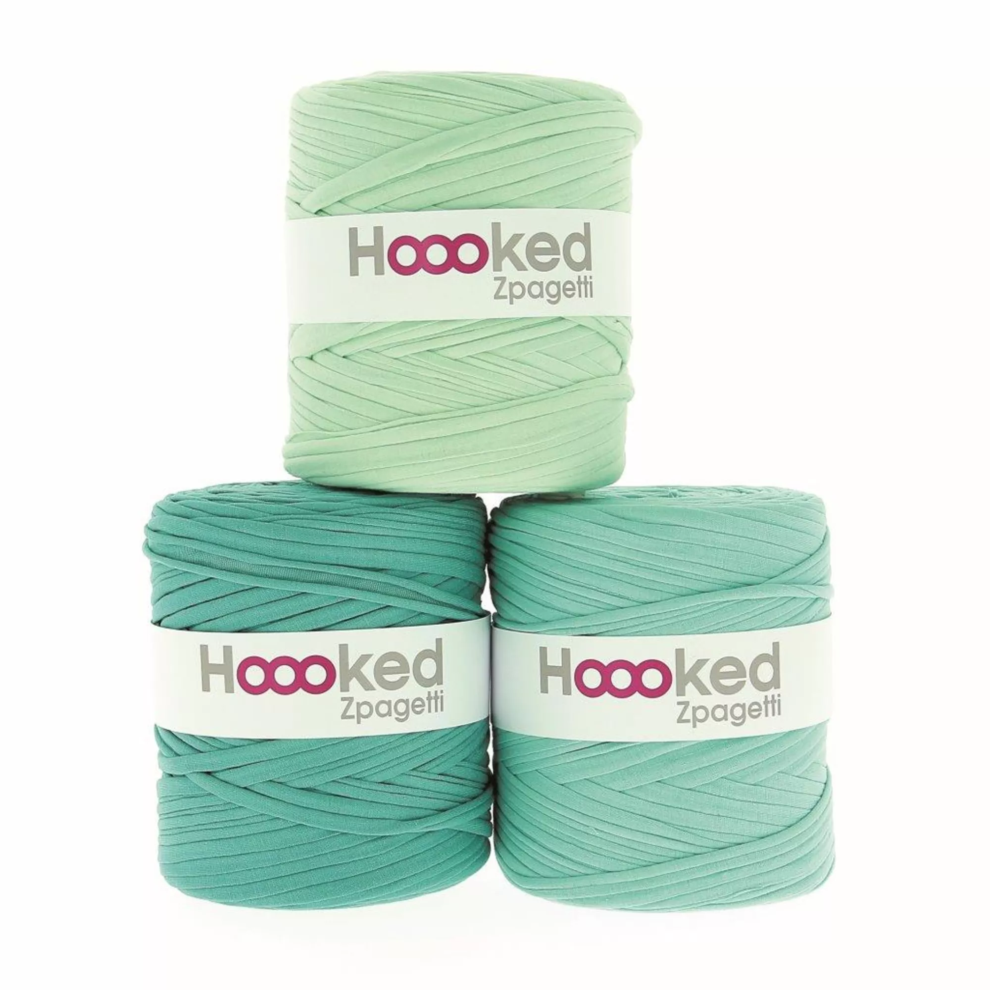 Hoooked Zpagetti, Mint Light Blue Shades