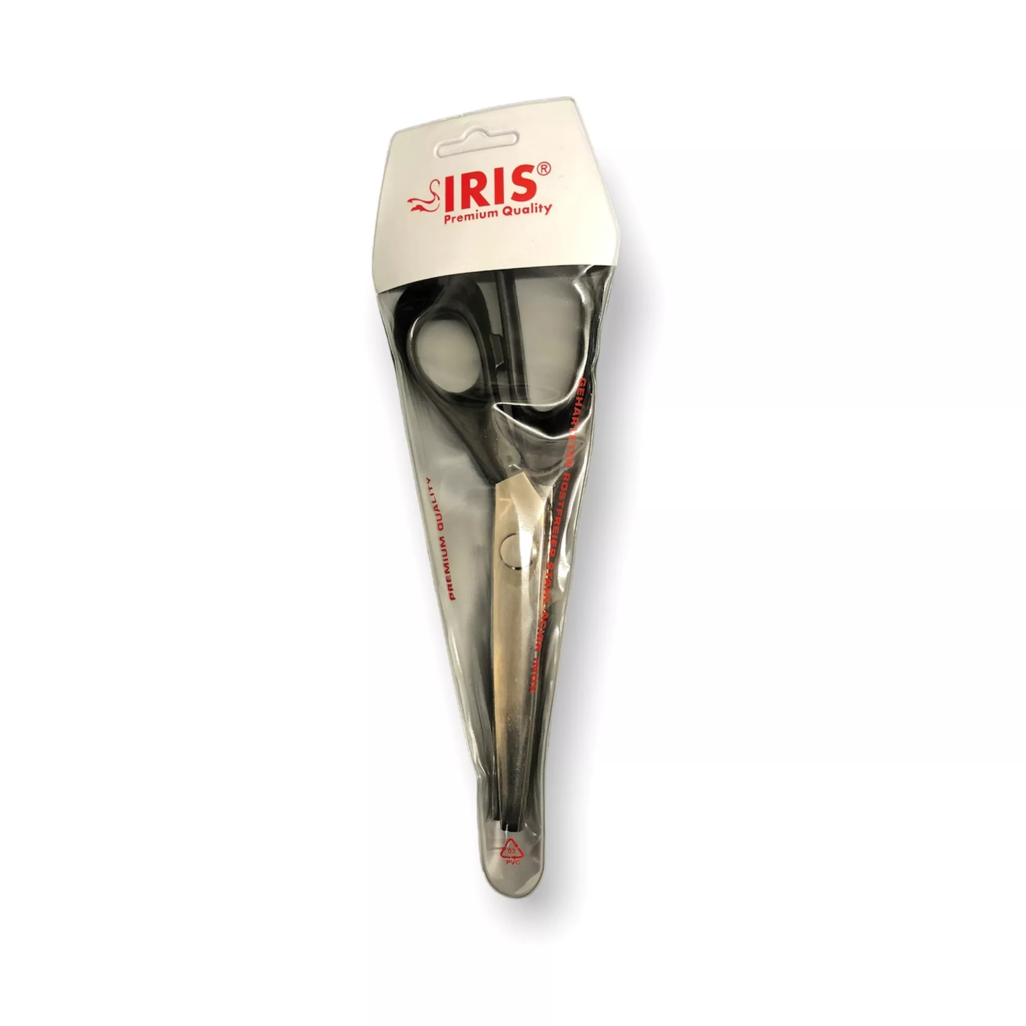 IRIS Zackenschere, schwarz