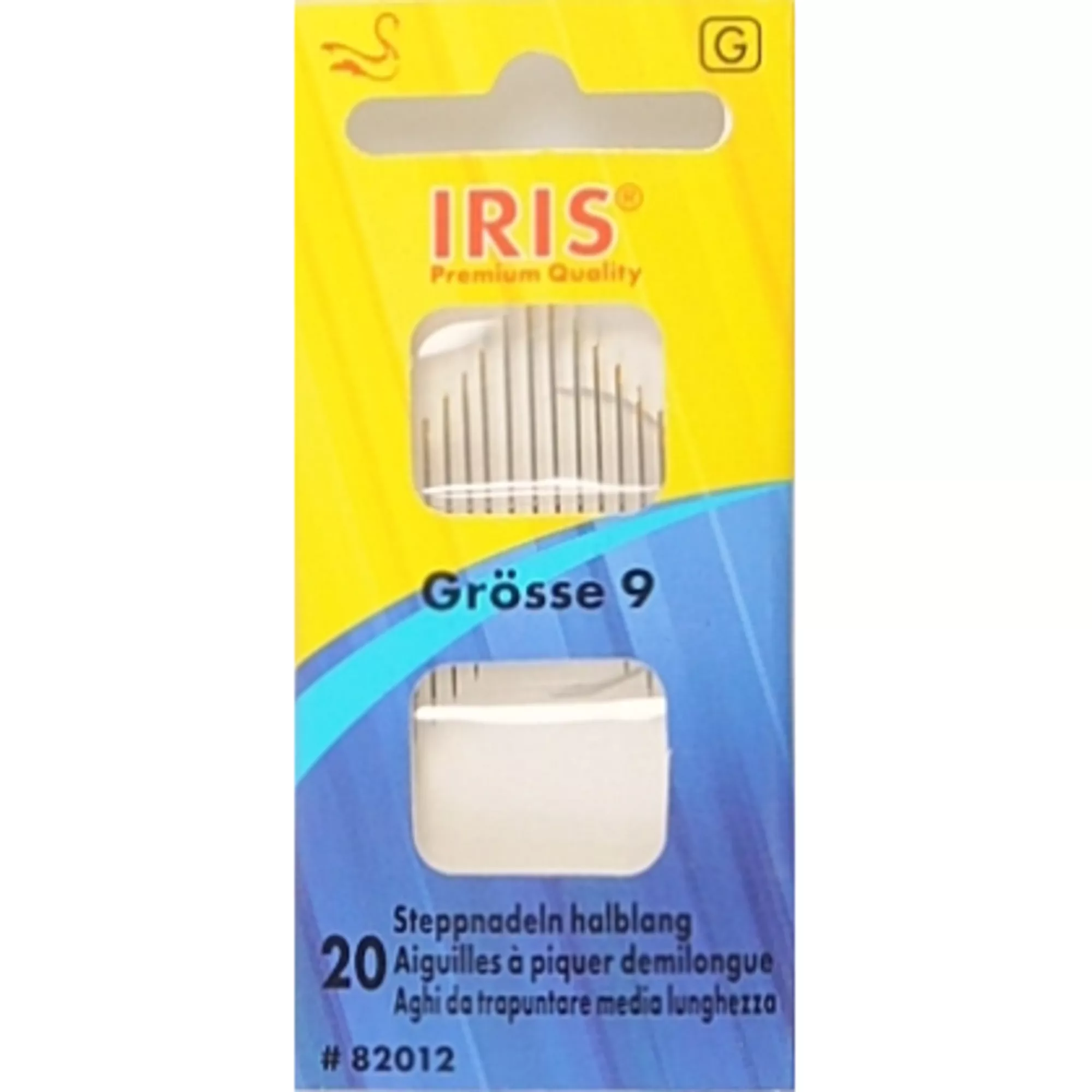 IRIS Steppnadeln halblang