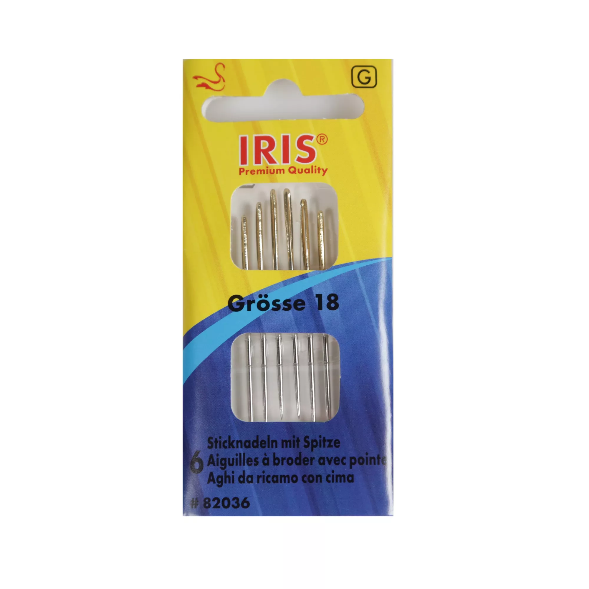 IRIS Sticknadeln mit Spitze