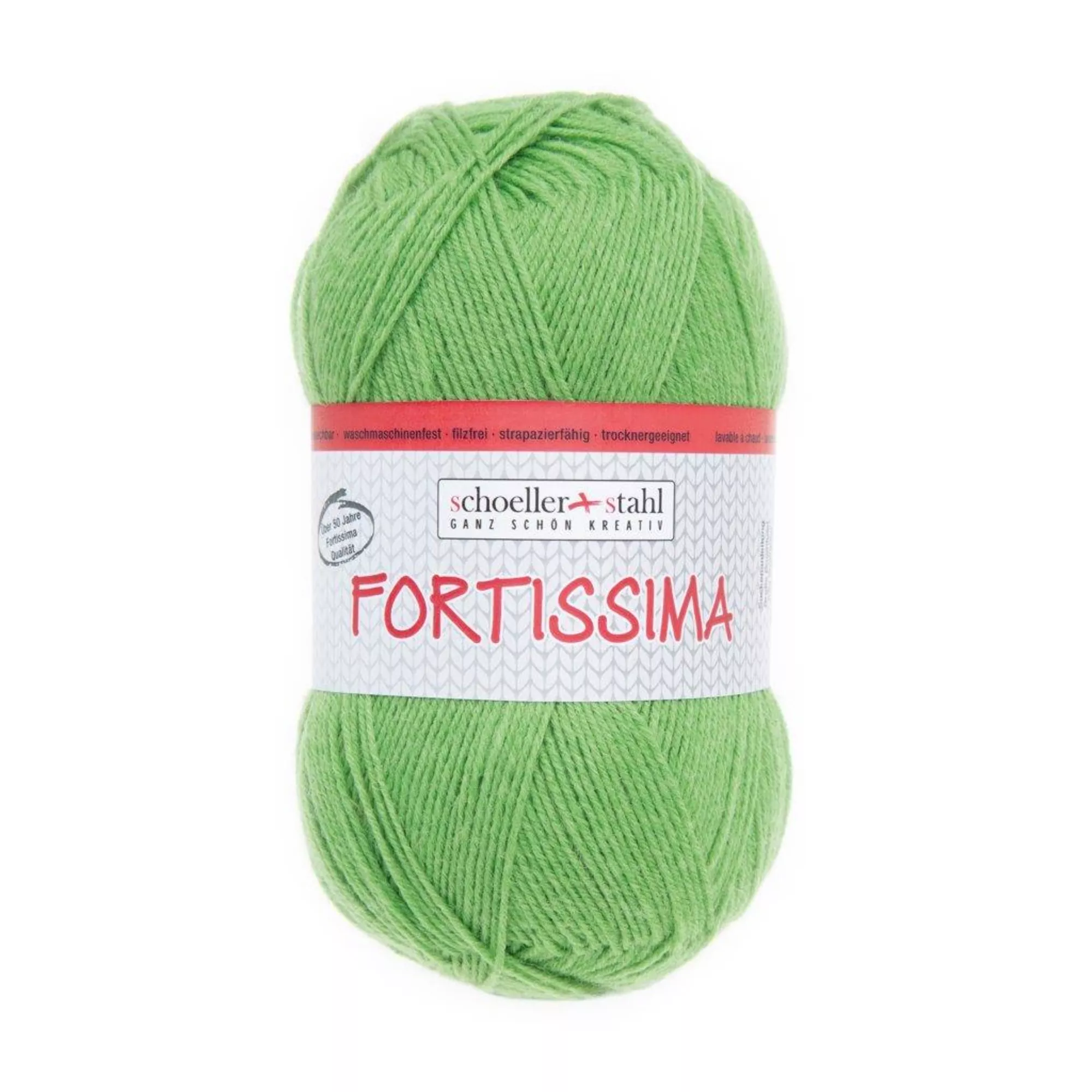 Schoeller Stahl Fortissima Socka 4f Uni gras