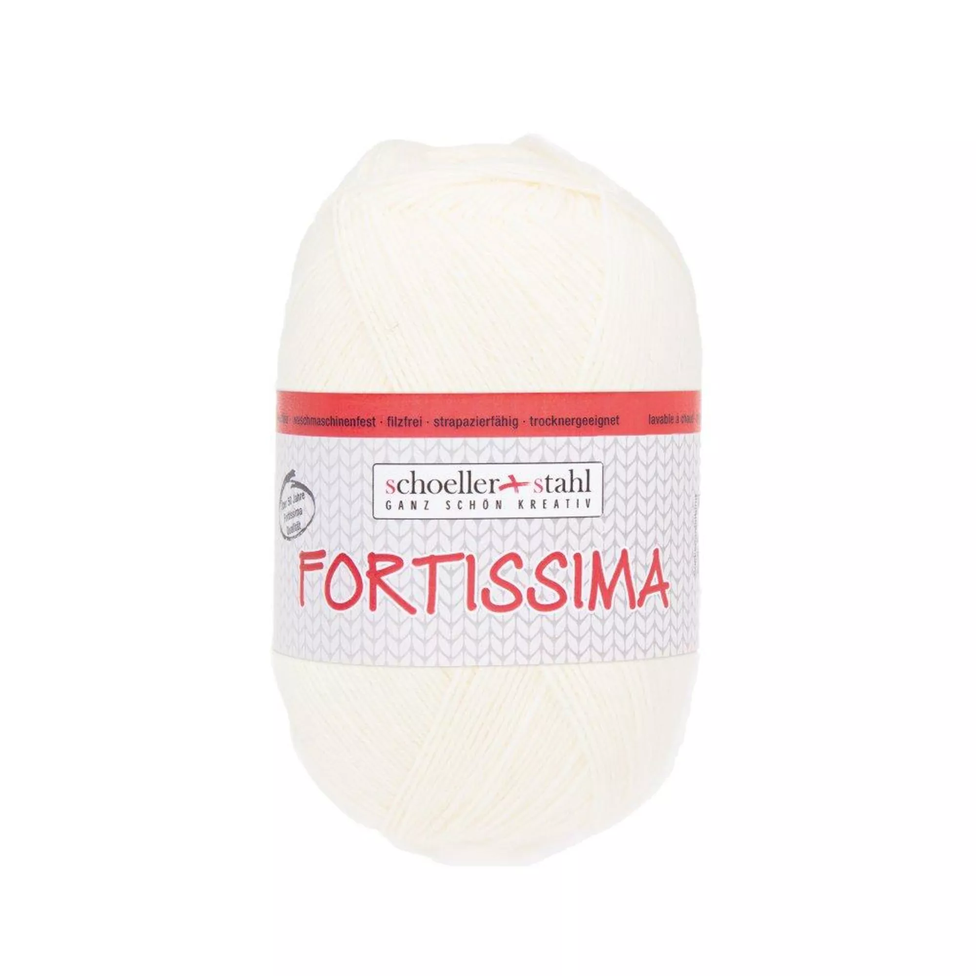 Schoeller Stahl Fortissima Socka 4f Uni natur