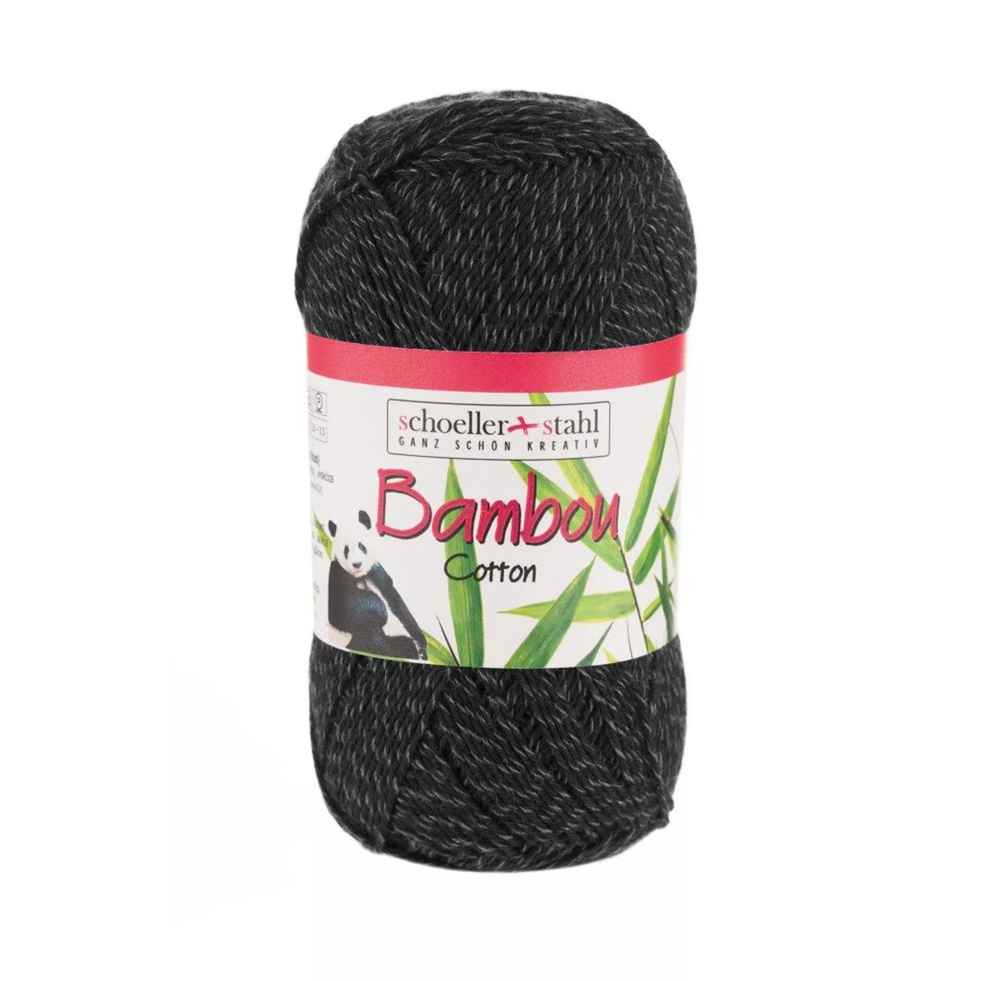 Schoeller Stahl Bambou Cotton schwarz