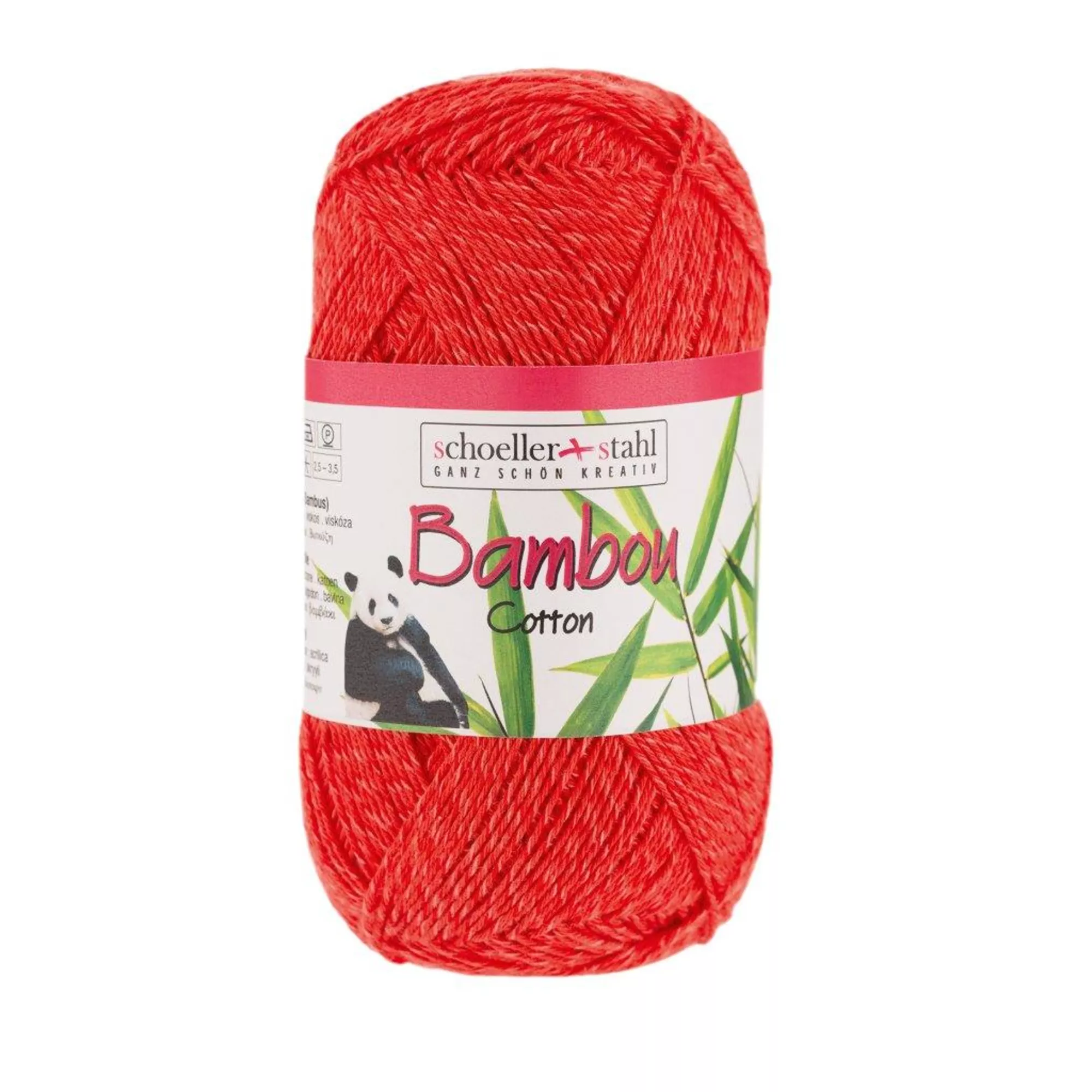 Schoeller Stahl Bambou Cotton rot