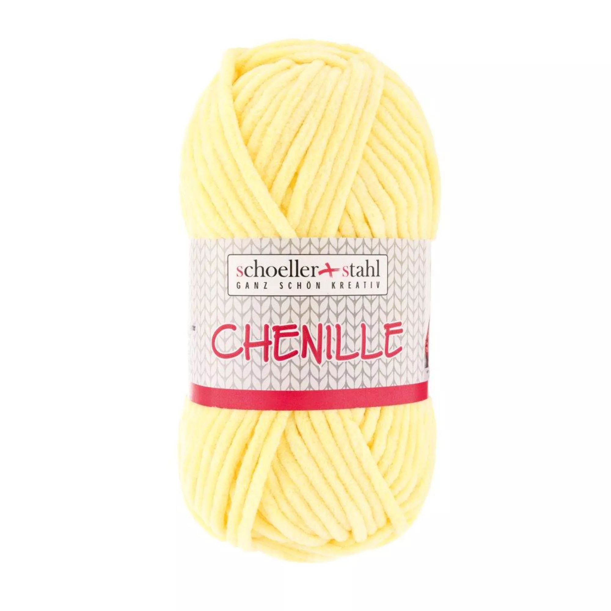 Schoeller Stahl Chenille zitrone