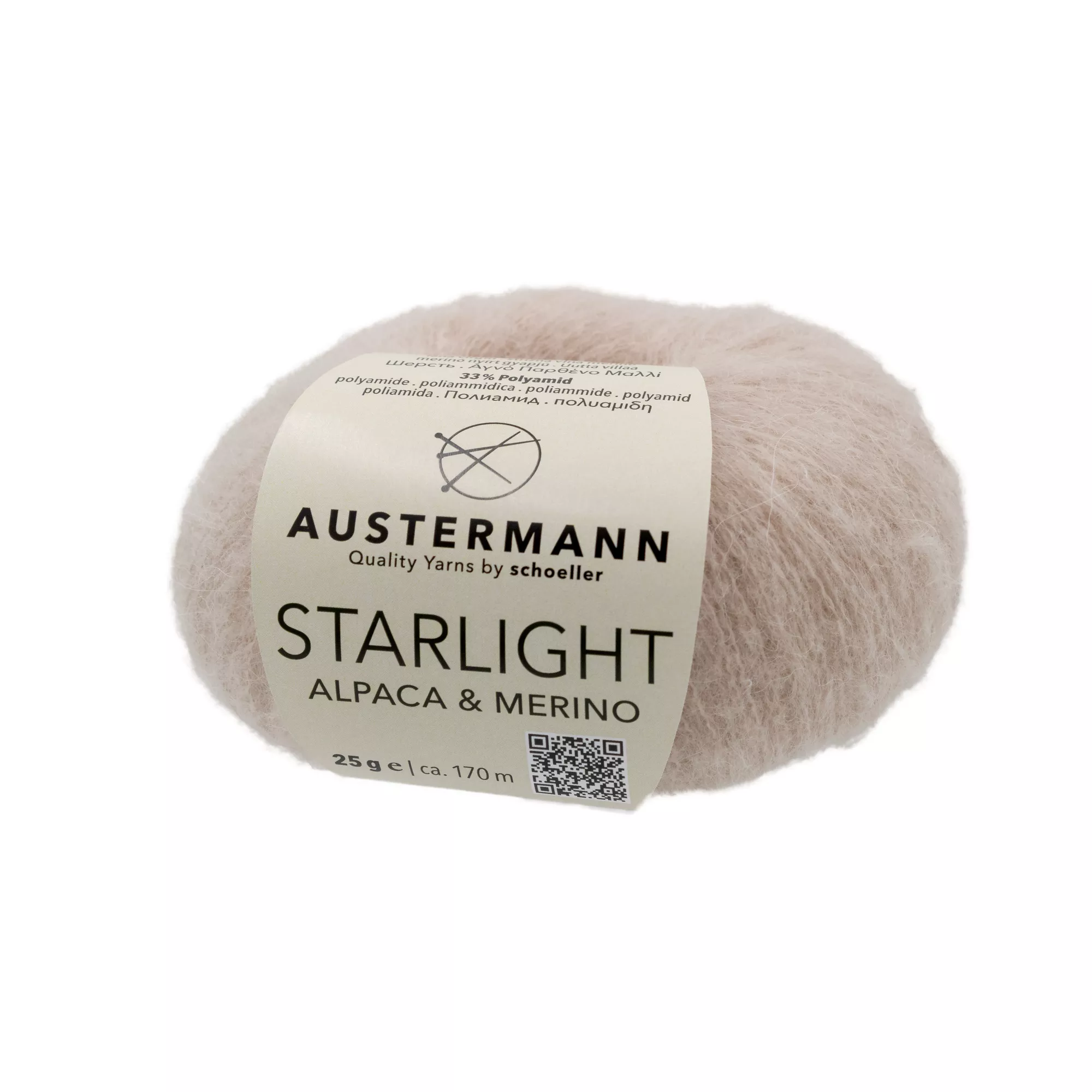 Austermann Starlight Alpaca & Merino eierschale