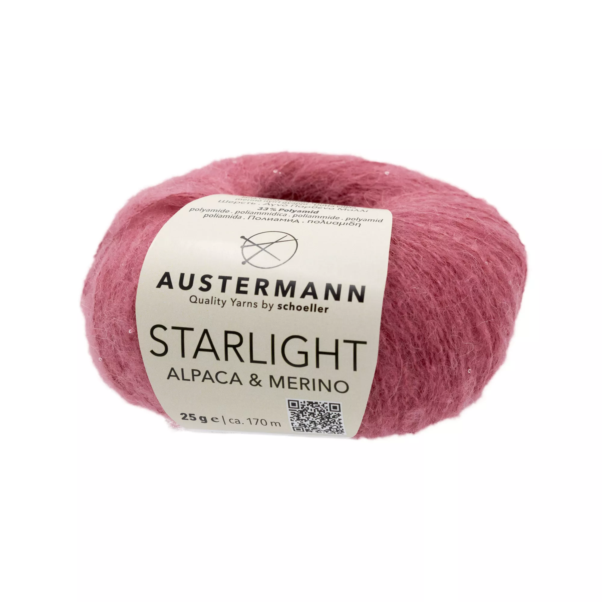Austermann Starlight Alpaca & Merino wüstenrose