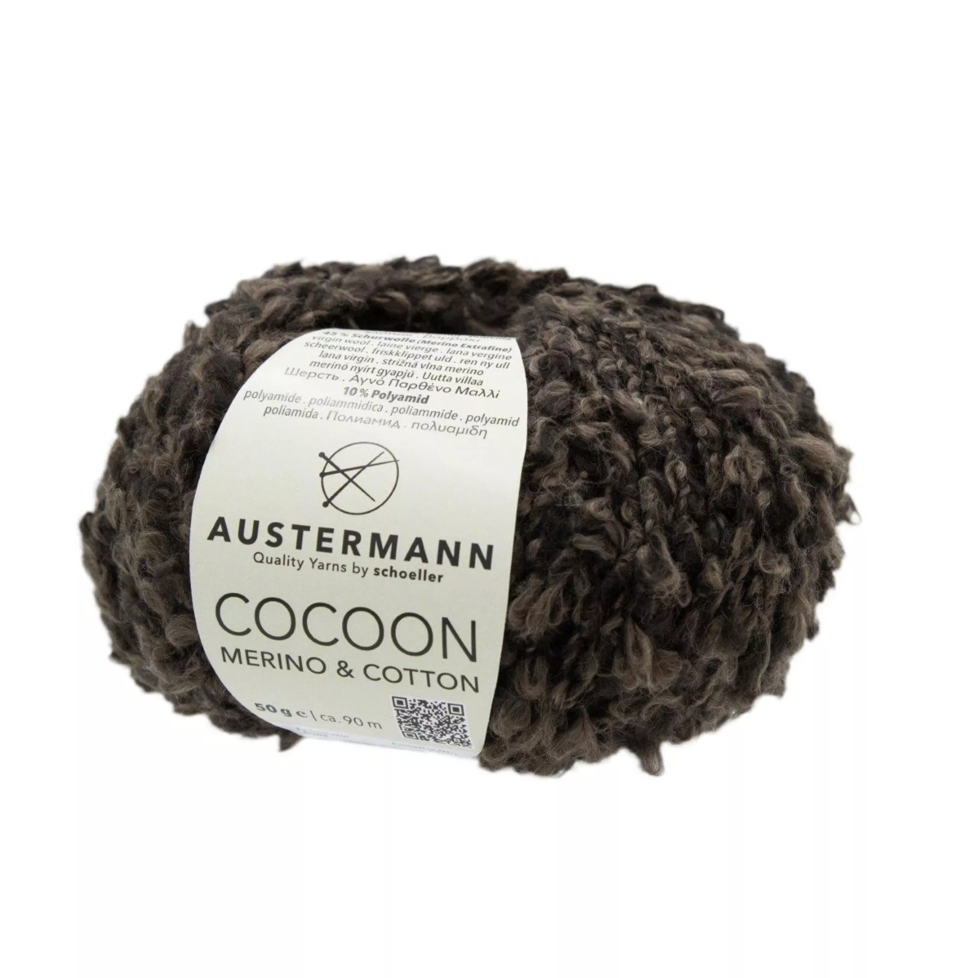 Austermann Cocoon Merino & Cotton schoko
