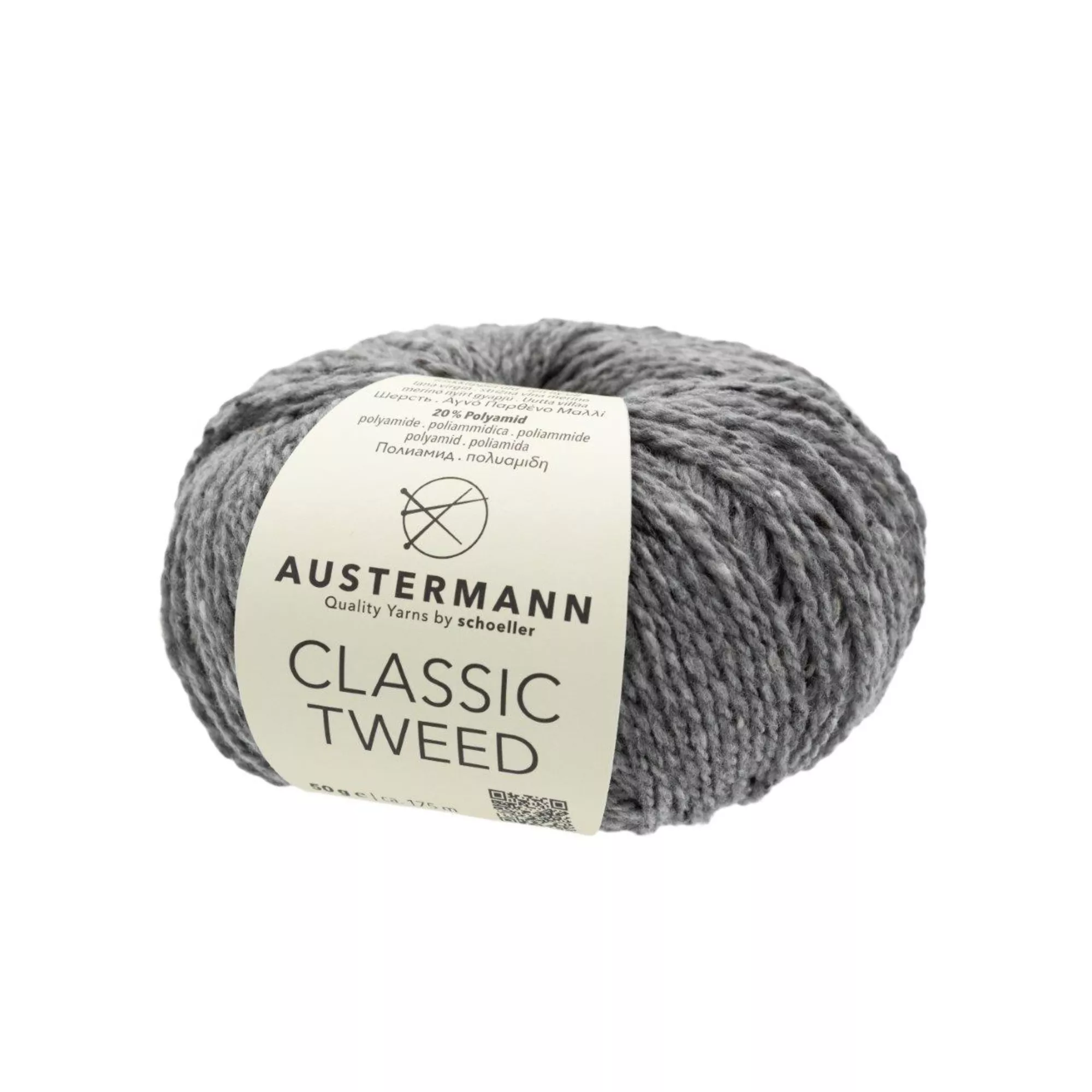 Austermann Classic Tweed mittelgrau