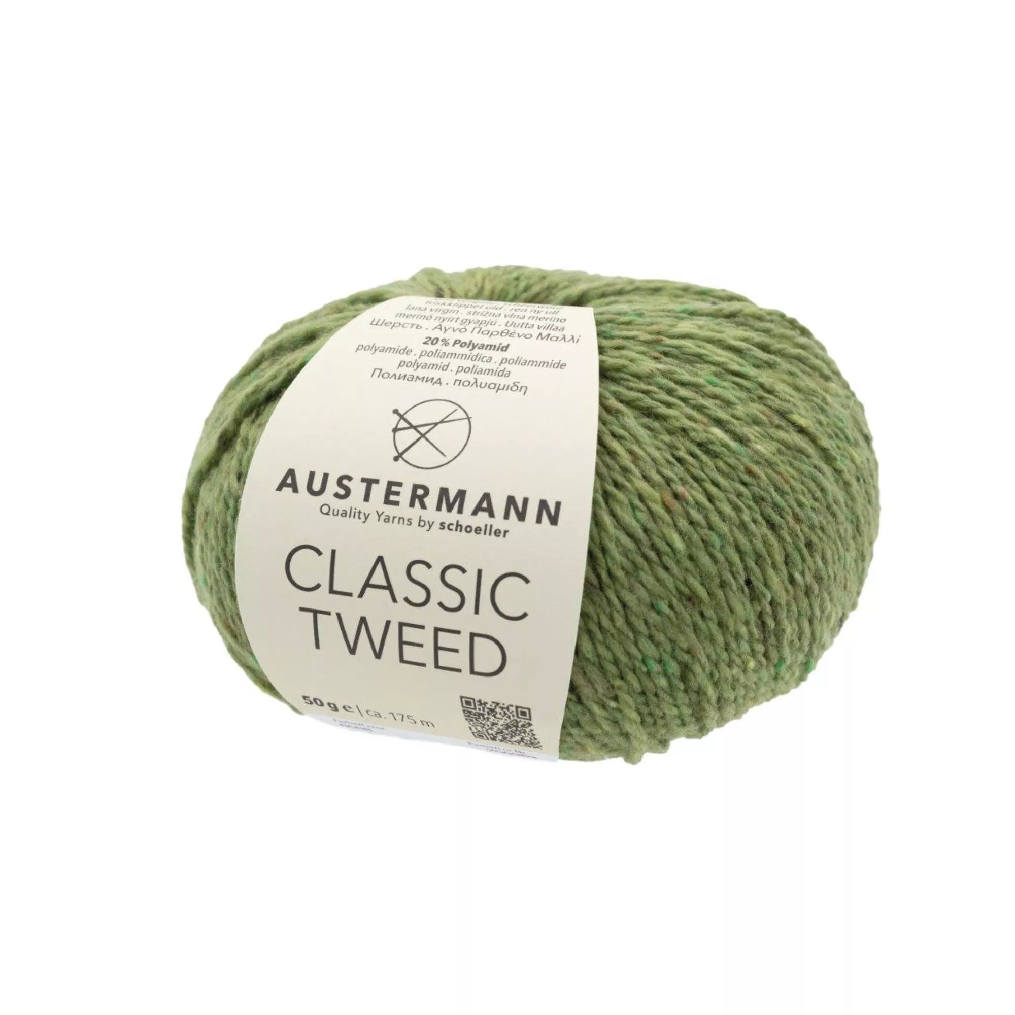 Austermann Classic Tweed irisches grün