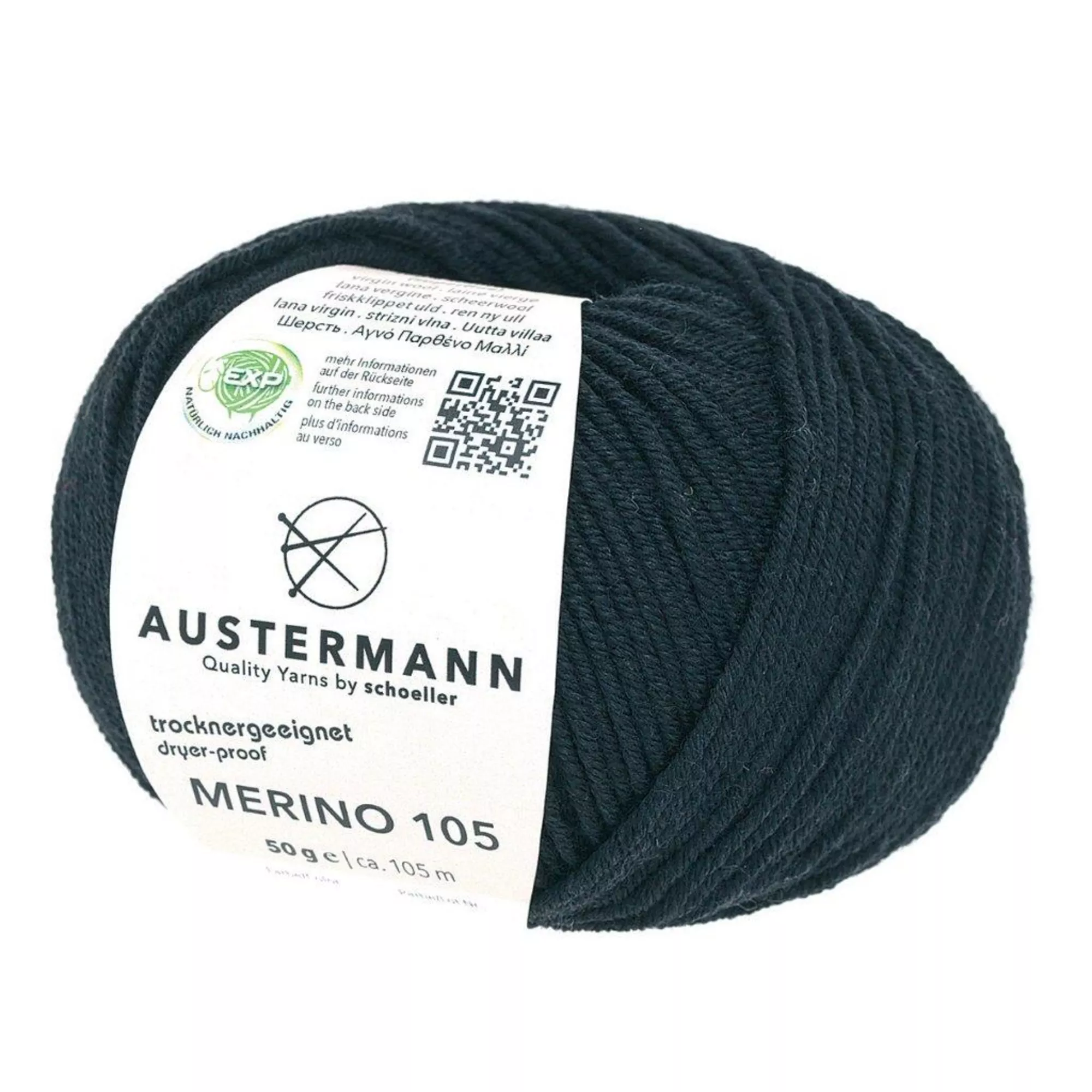 Austermann Merino 105 schwarz