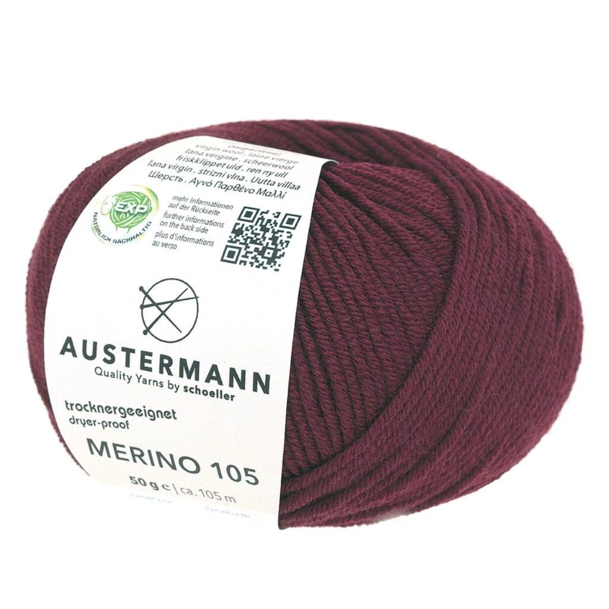 Austermann Merino 105 bordeaux
