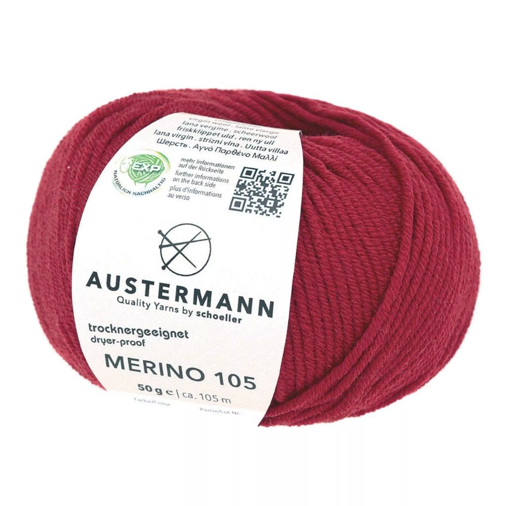 Austermann Merino 105 rubin