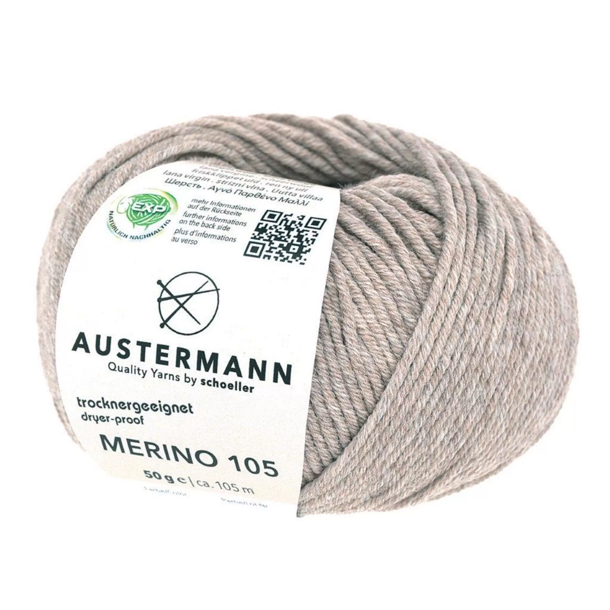 Austermann Merino 105 beige mel.