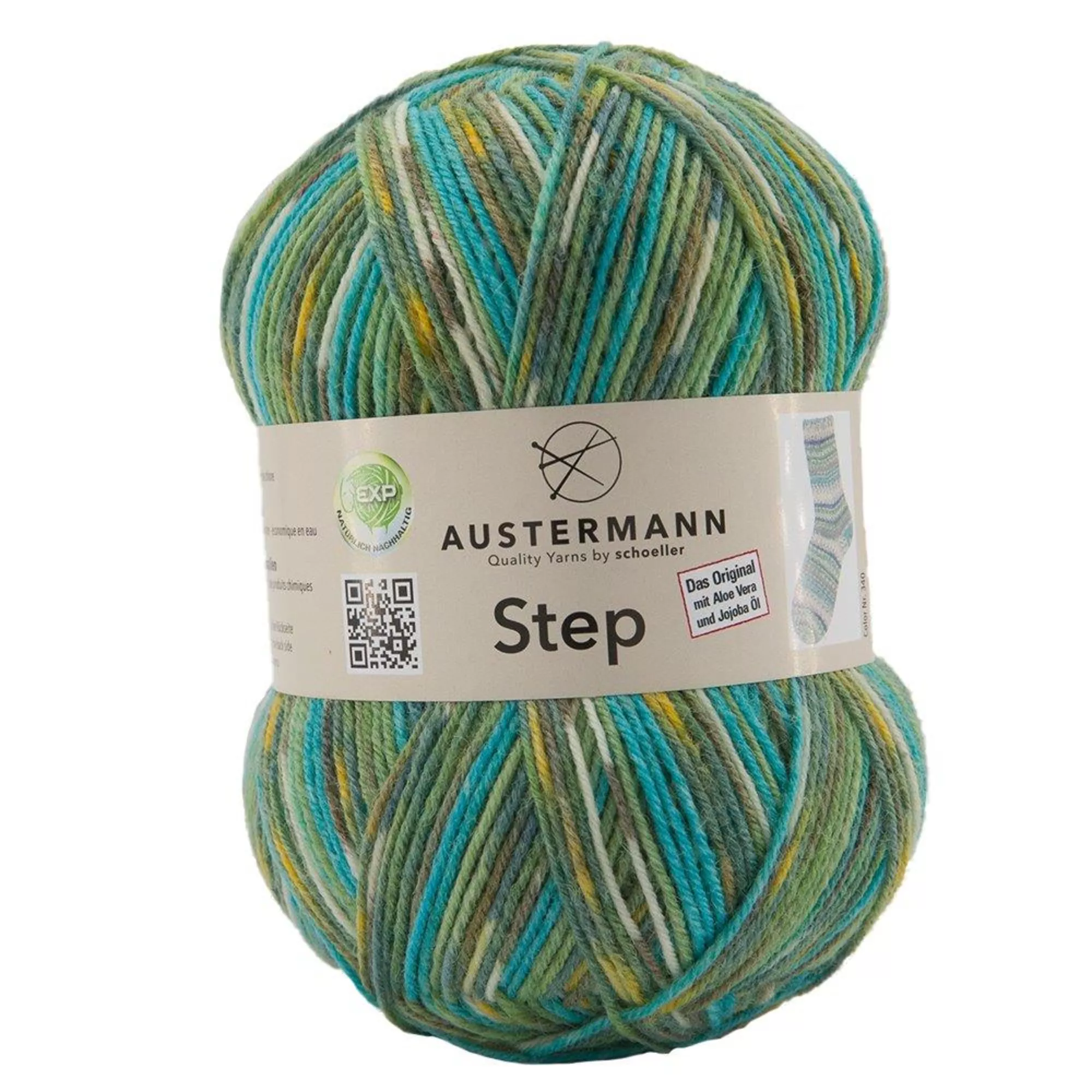 Austermann Step 4f Color oliv bunt