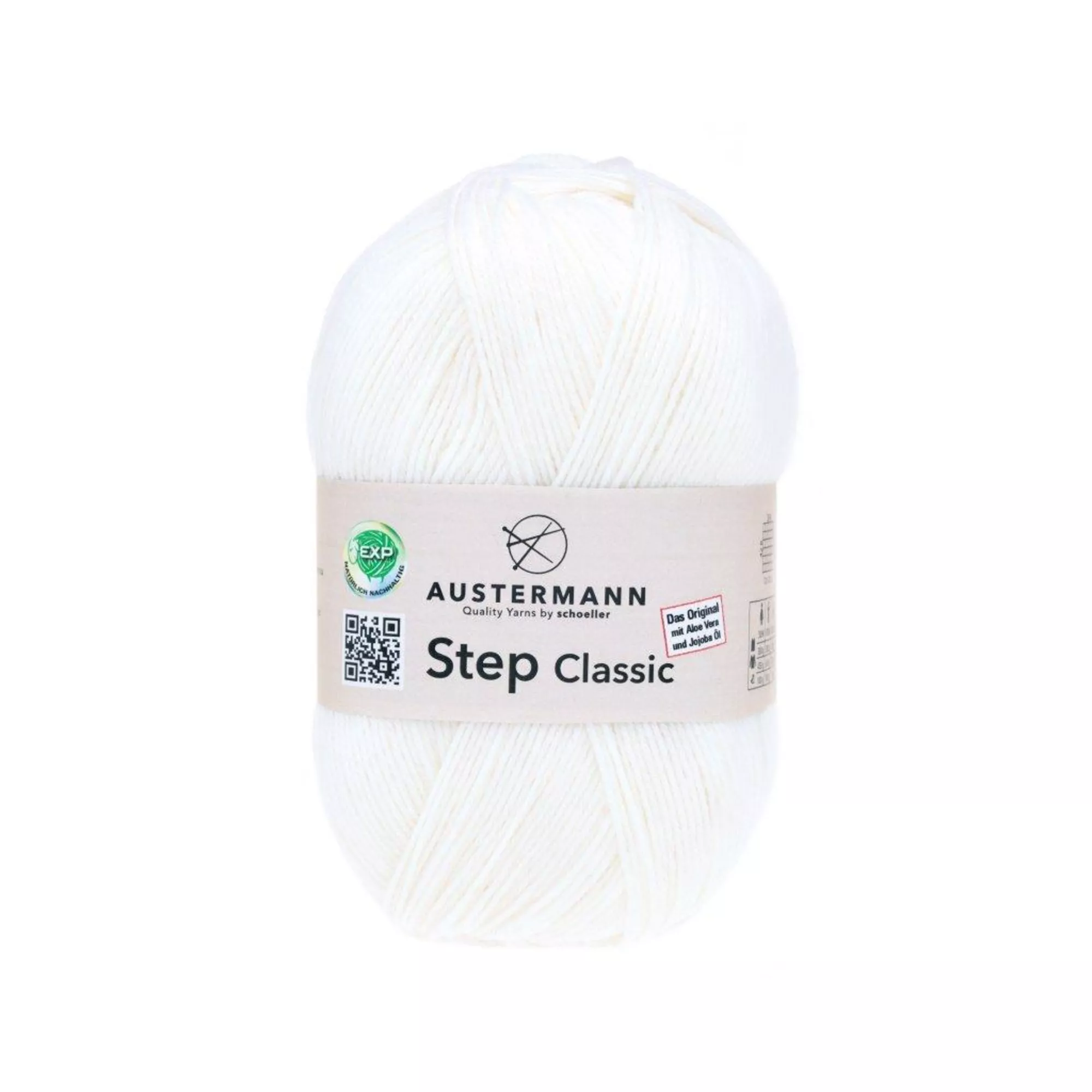 Austermann Step 4f Classic Uni weiss