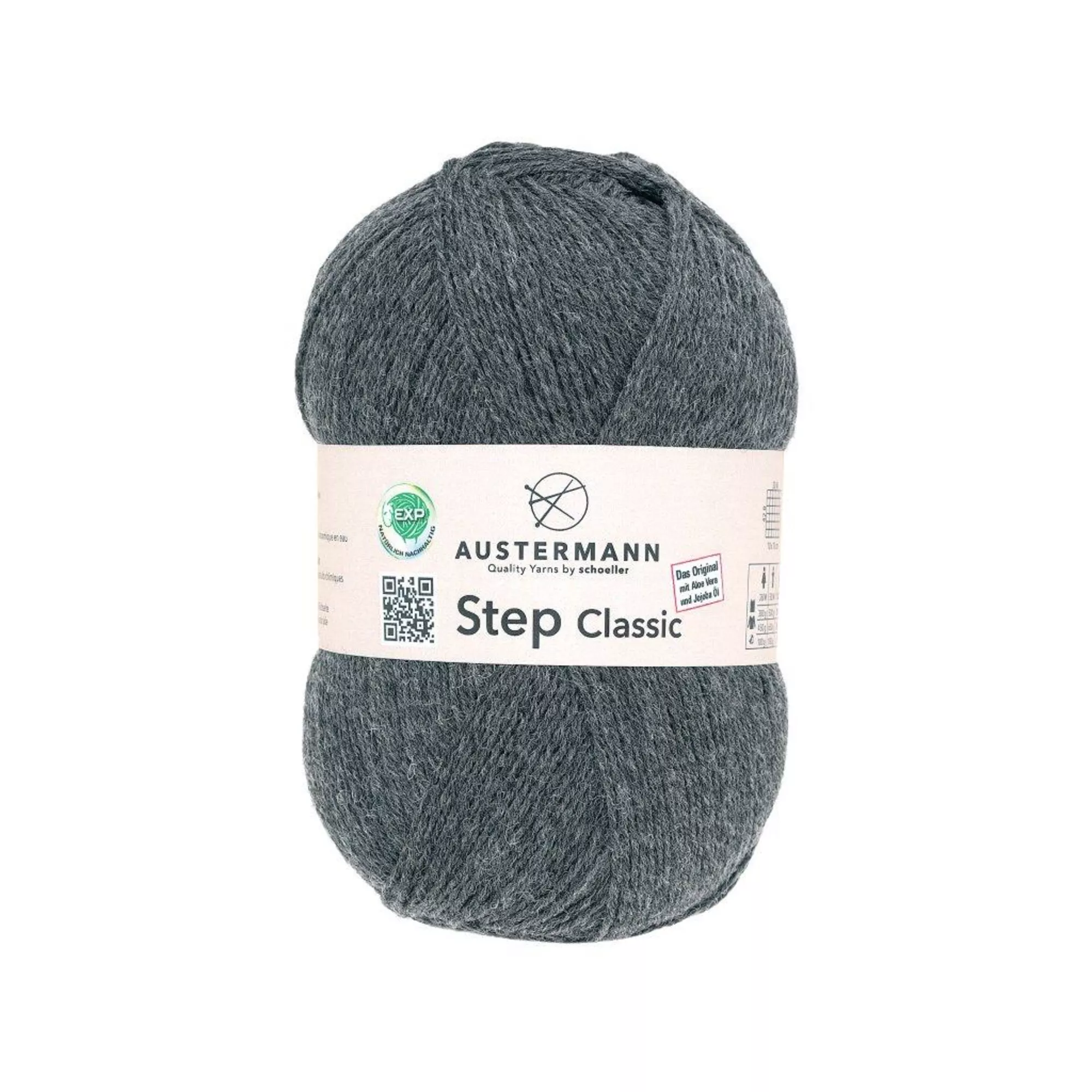 Austermann Step 4f Classic Uni anthrazit mel.