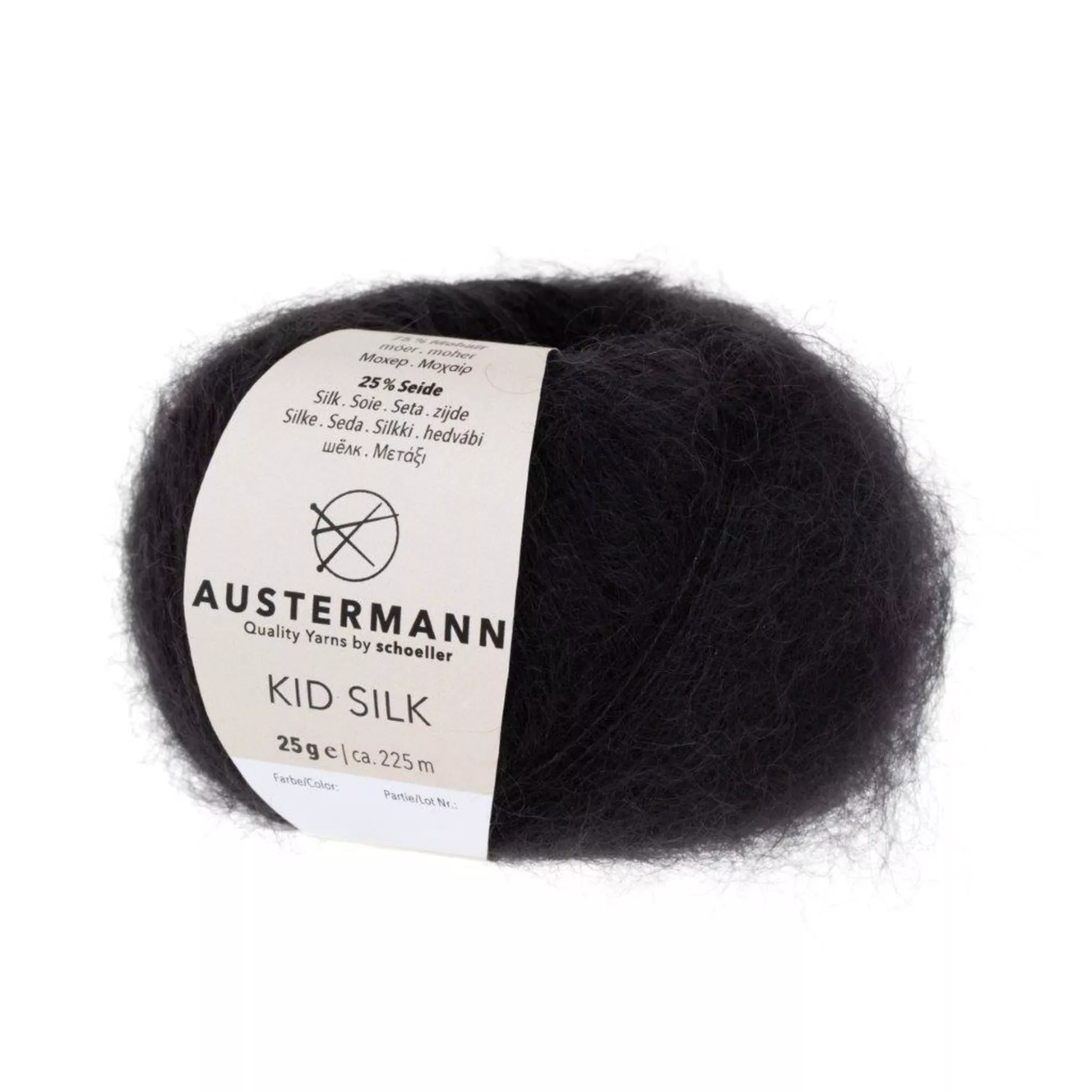Austermann Kid Silk schwarz
