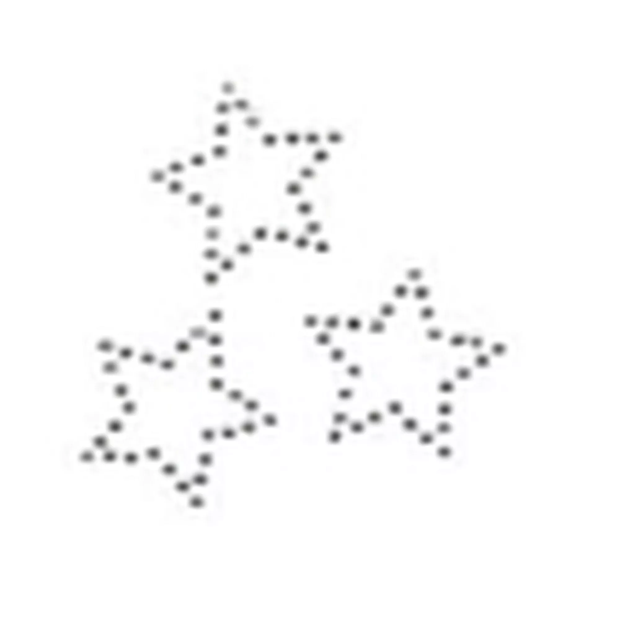 Pronty Applikation Strass, Stern klein