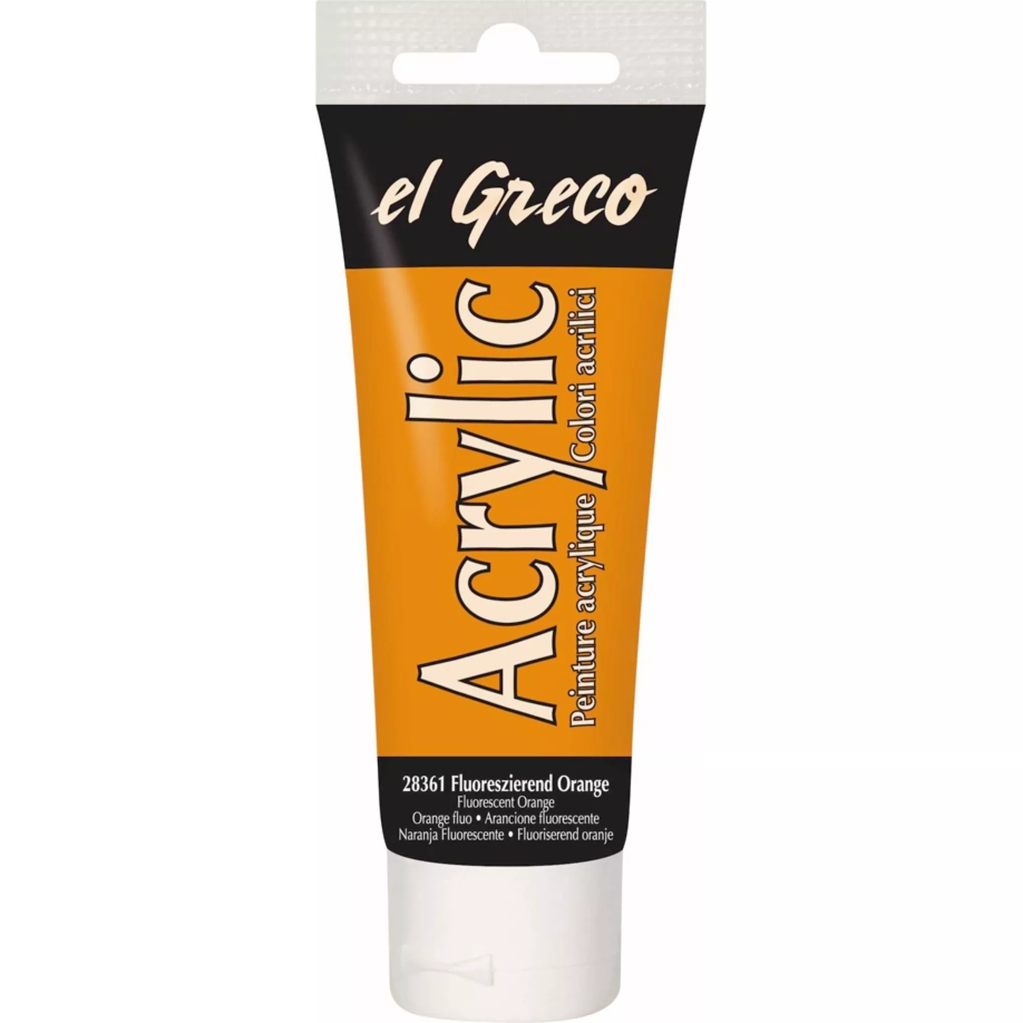 KREUL el Greco Acrylic Fluoreszierend Orange