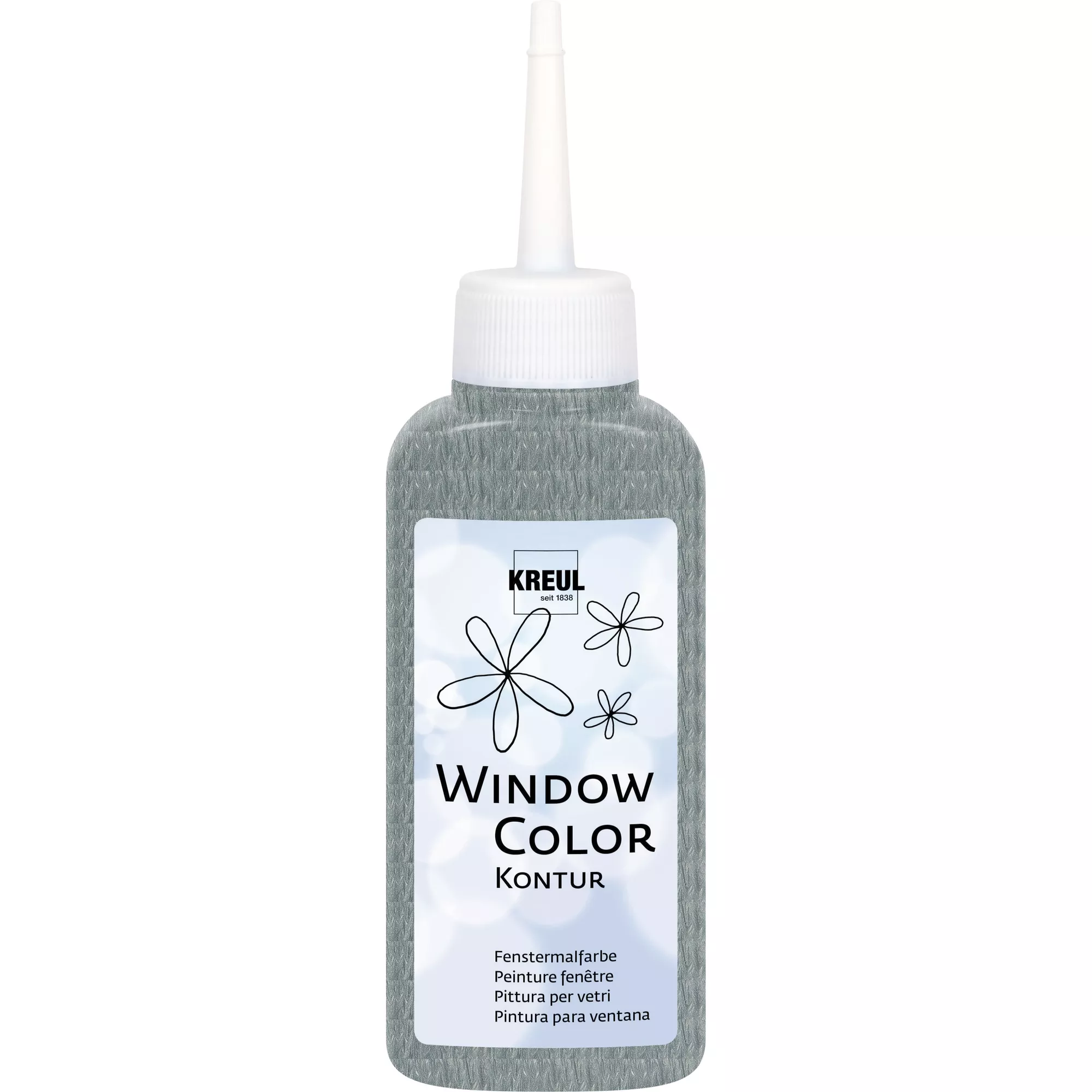 KREUL Window Color Konturenfarbe Silber